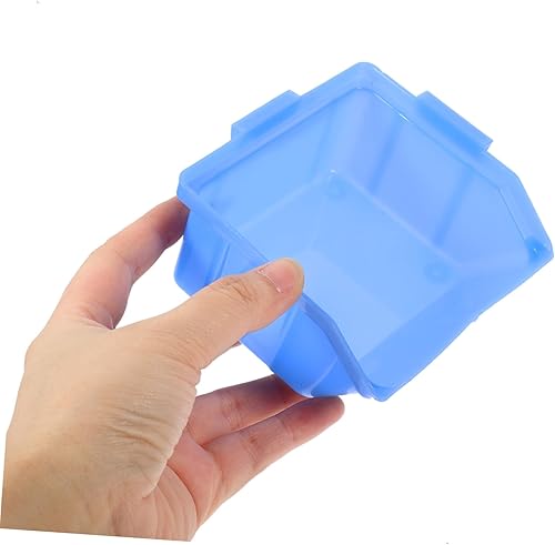 Miniatura 6 de NUOBESTY Contenedores de almacenamiento apilables Organizador de piezas 8pcs Abs Organizador de oficina antiestático Almacenamiento de