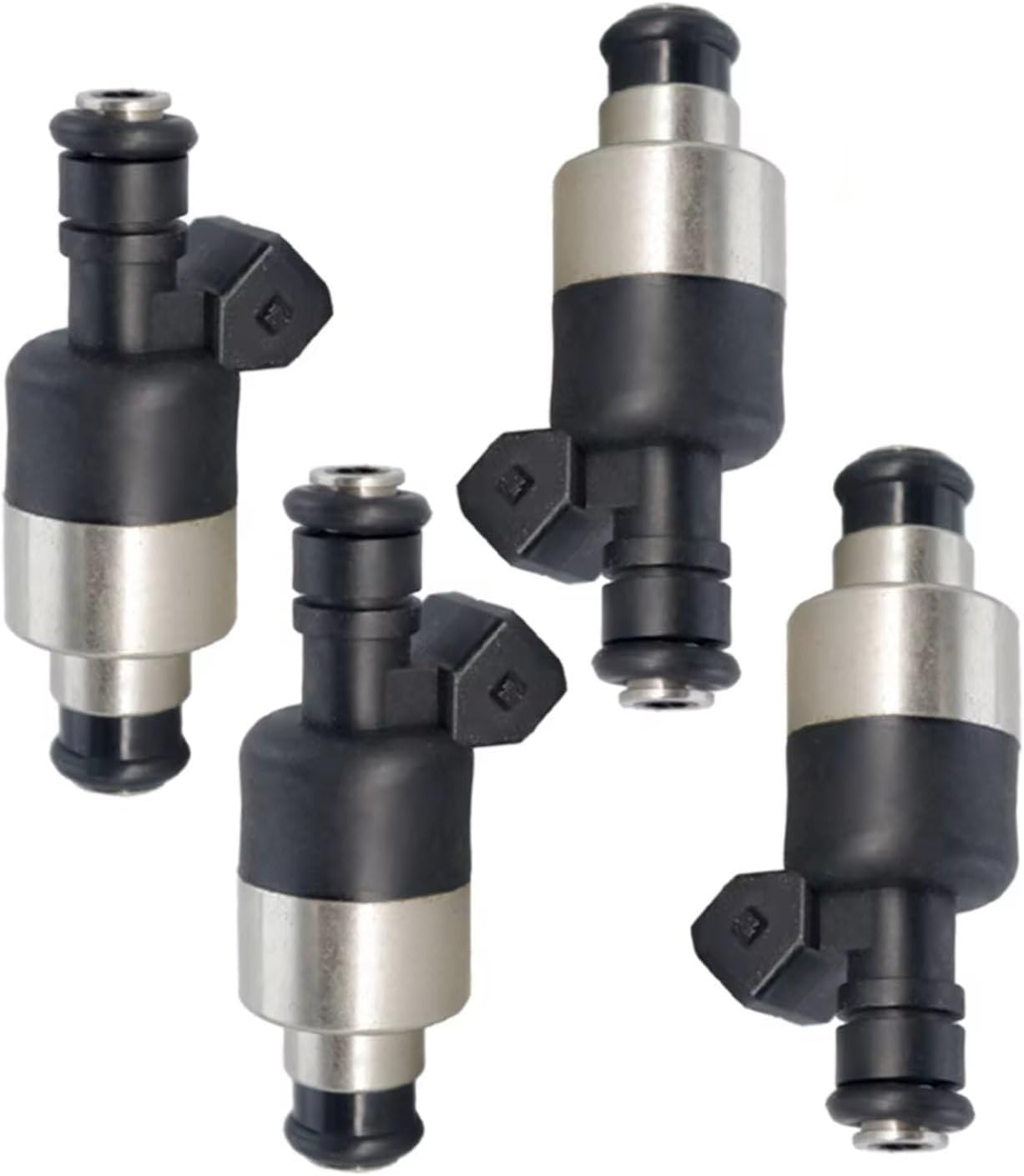 Injection Valve Petrol Compatible with Daewoo for Lanos Sport Hatchback 2-Door 1.6L 1999 2000 2001 2002 Car Fuel Injector Nozzle Accessories 25176913(1PCS)