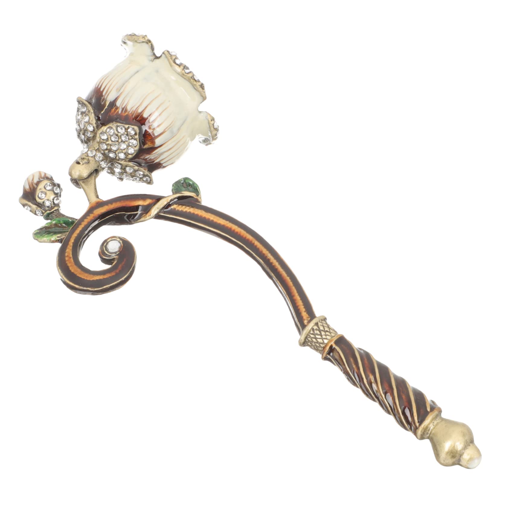 SOLUSTRE Candle Extinguisher Snuffer Tool Elegant Wick Snuffer for Deep Jars Household Candle for Scented Aromatherapy for Home Occasions