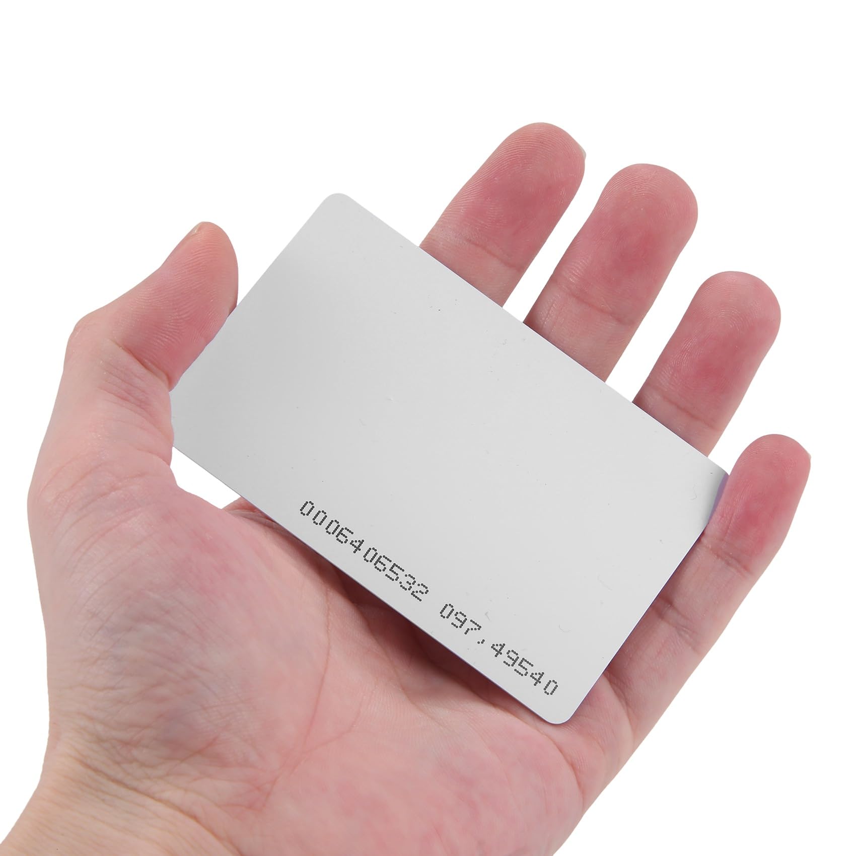 50 Stück Zutrittskontrollkarte RFID-Karte 125 kHz EM4100 TK4100 RFID-Etikettenschlüssel für Zugangskontrollschlüssel