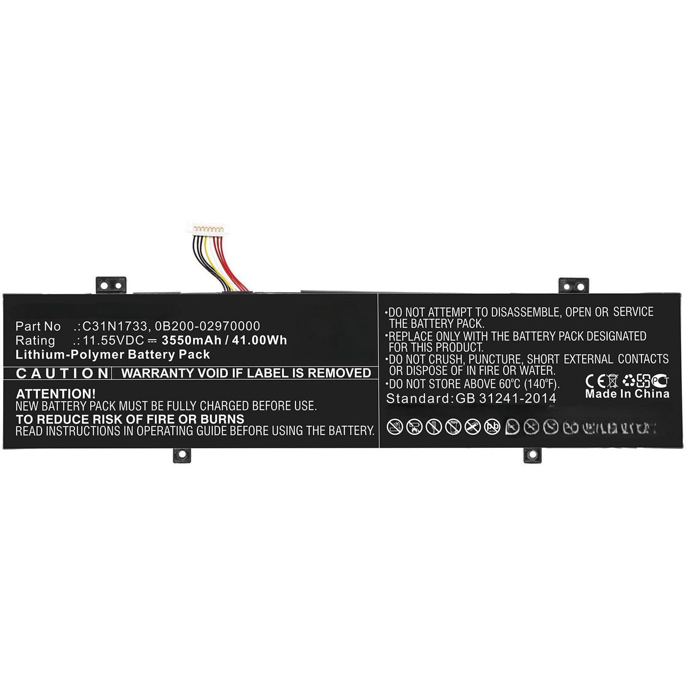 Coreparts Mbxas-Ba0267 Laptop Spare Part Battery
