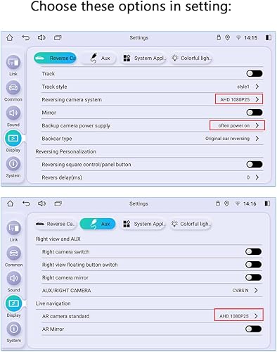 Miniatura 5 de Joying Front Camera for Car and Backup Camera 1080P Dash Cam 125 Wide, 2 Million Pixel, Night Vision, WDR, IP68K Level Waterproof(AR-FR)