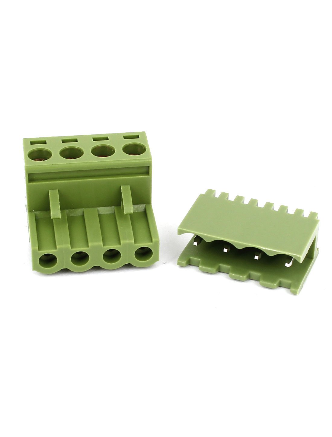 281-603/281-401, Conn Terminal Block 2 POS DIN Rail 1.5A Box (5 Items)