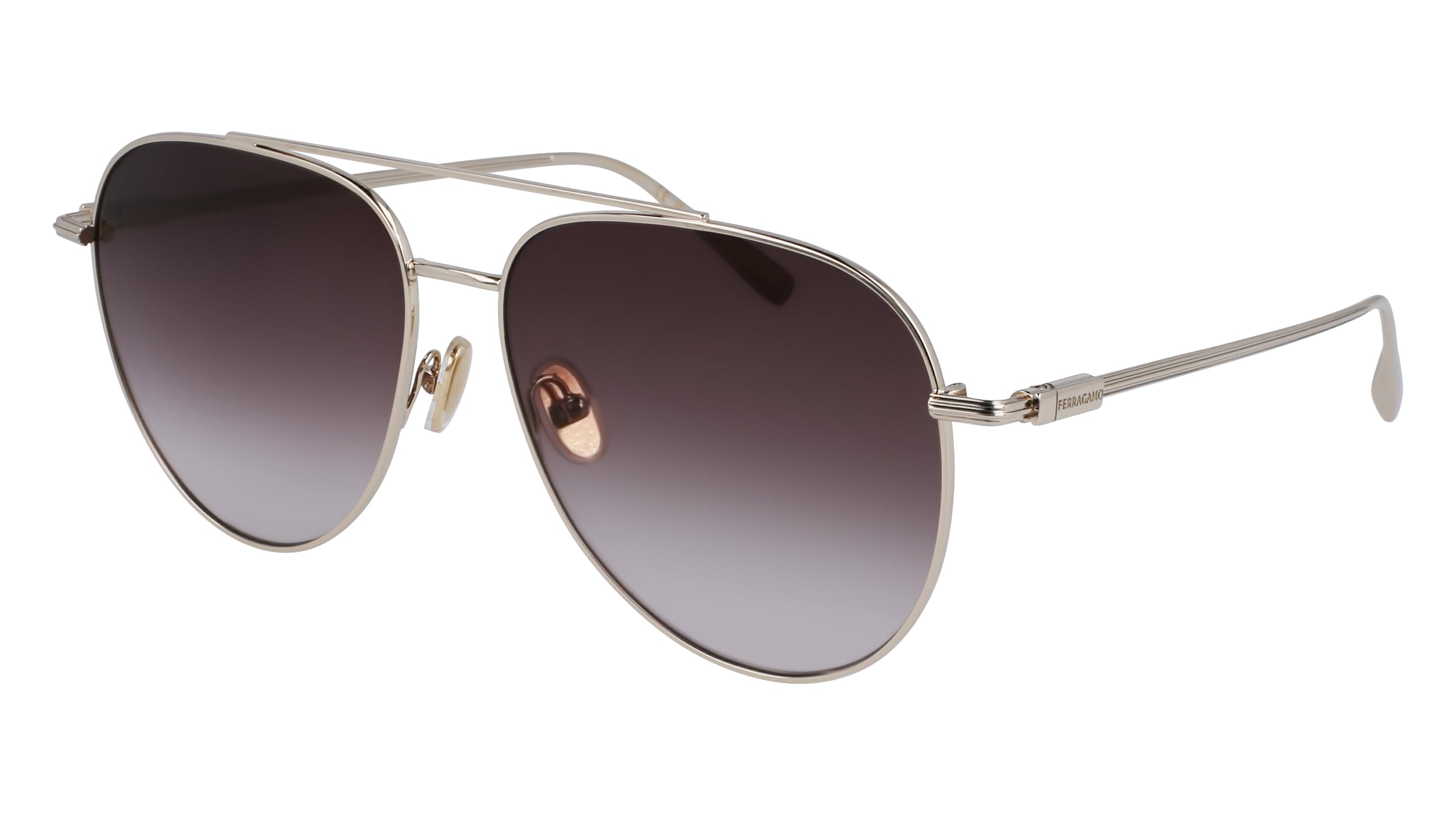 FERRAGAMO SUNS SF308S GOLD/BROWN GRADIENT 61/15/145 HOMBRE