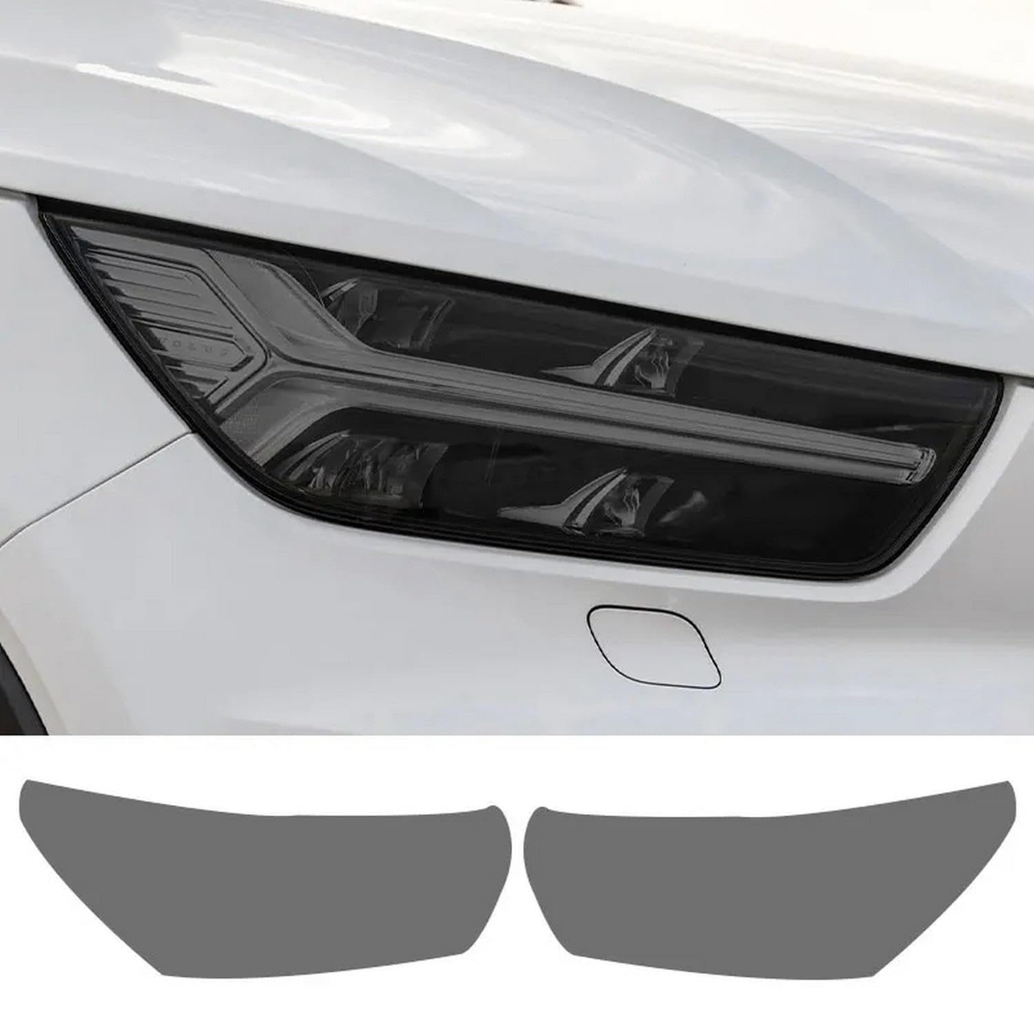 Folia ochronna reflektora samochodowego Renowacja reflektorów Przezroczysta naklejka TPU, do akcesoriów Volvo XC40 2022 2021 2018-On