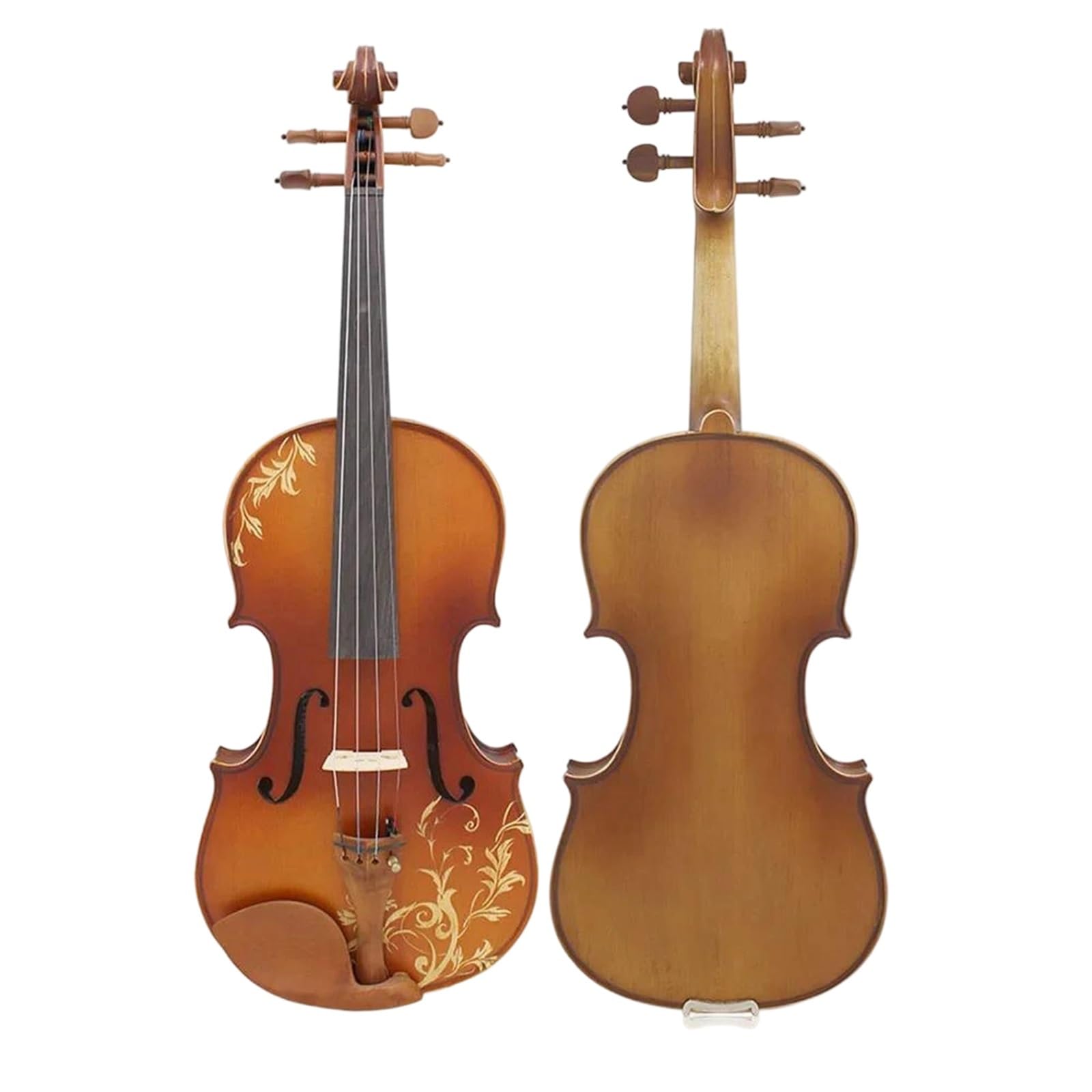 Violino Strumenti Musicali Kit Per Violino Acustico 4/4 Principianti E Adulti Pannello In Acero Con Custodia Archetto Strumento Musicale A Corde