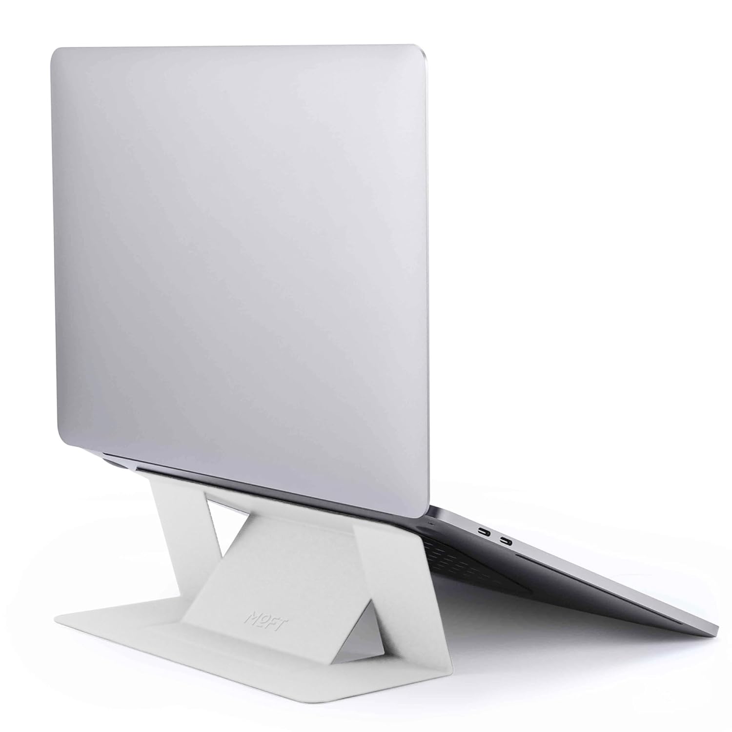 MOFT Laptop Stand for Desk, Adhesive Laptop Stand with 2 Adjustable Viewing Angles, Foldable and Portable Computer Stand Compatible with MacBook Air, MacBook Pro 11.6″-16″, Misty Cove MOFT Laptop Stand for Desk, Adhesive Laptop Stand with 2 Adjustable Viewing Angles, Foldable and Portable Computer Stand Compatible with MacBook Air, MacBook Pro 11.6″-16″, Misty Cove