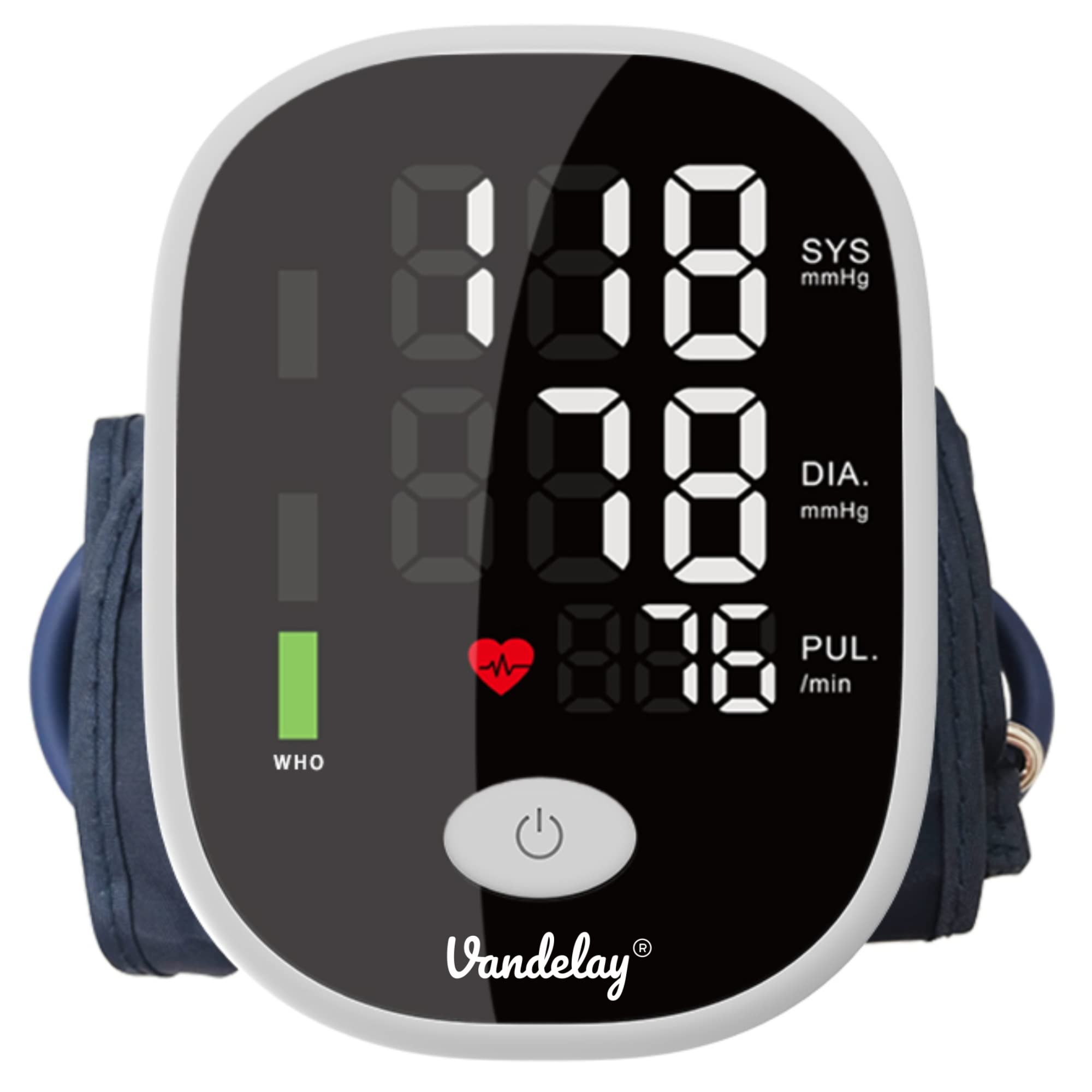 Vandelay BP900 Blood Pressure Monitor - Fully automatic BP Machine (Bl