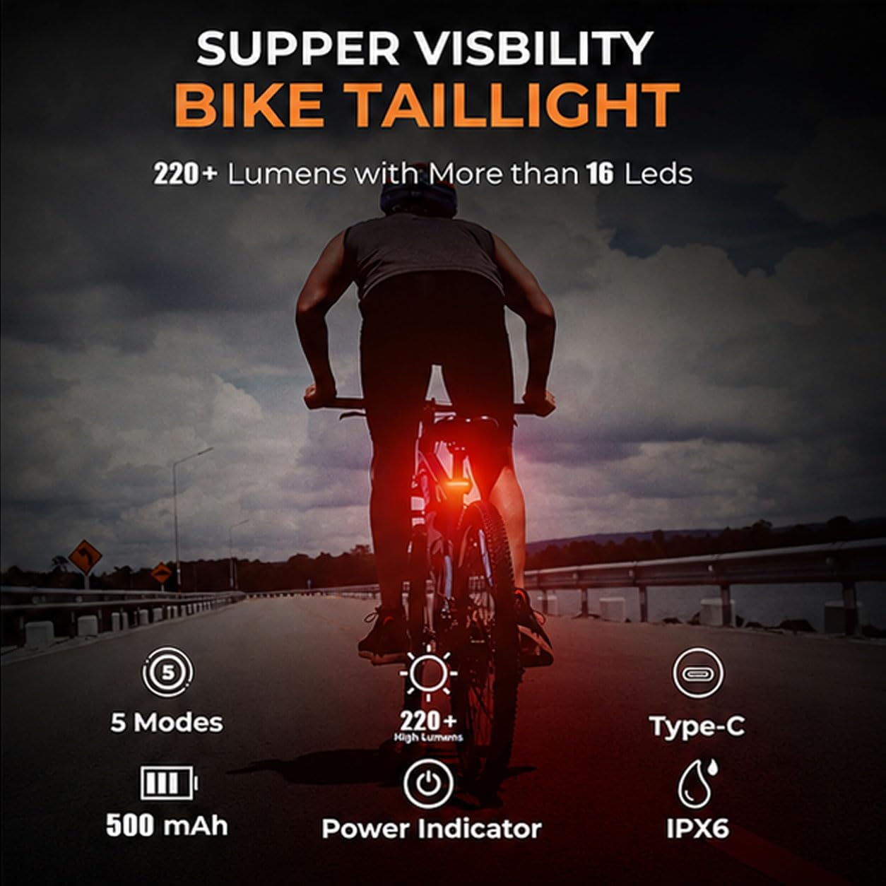 Luces para bicicleta DR011B
