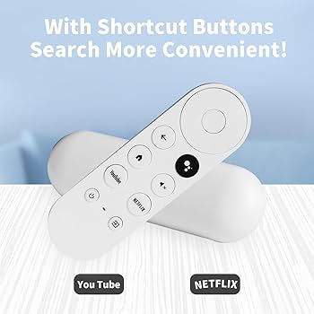 G9N9N Voice Remote Control Compatible with Google Chromecast