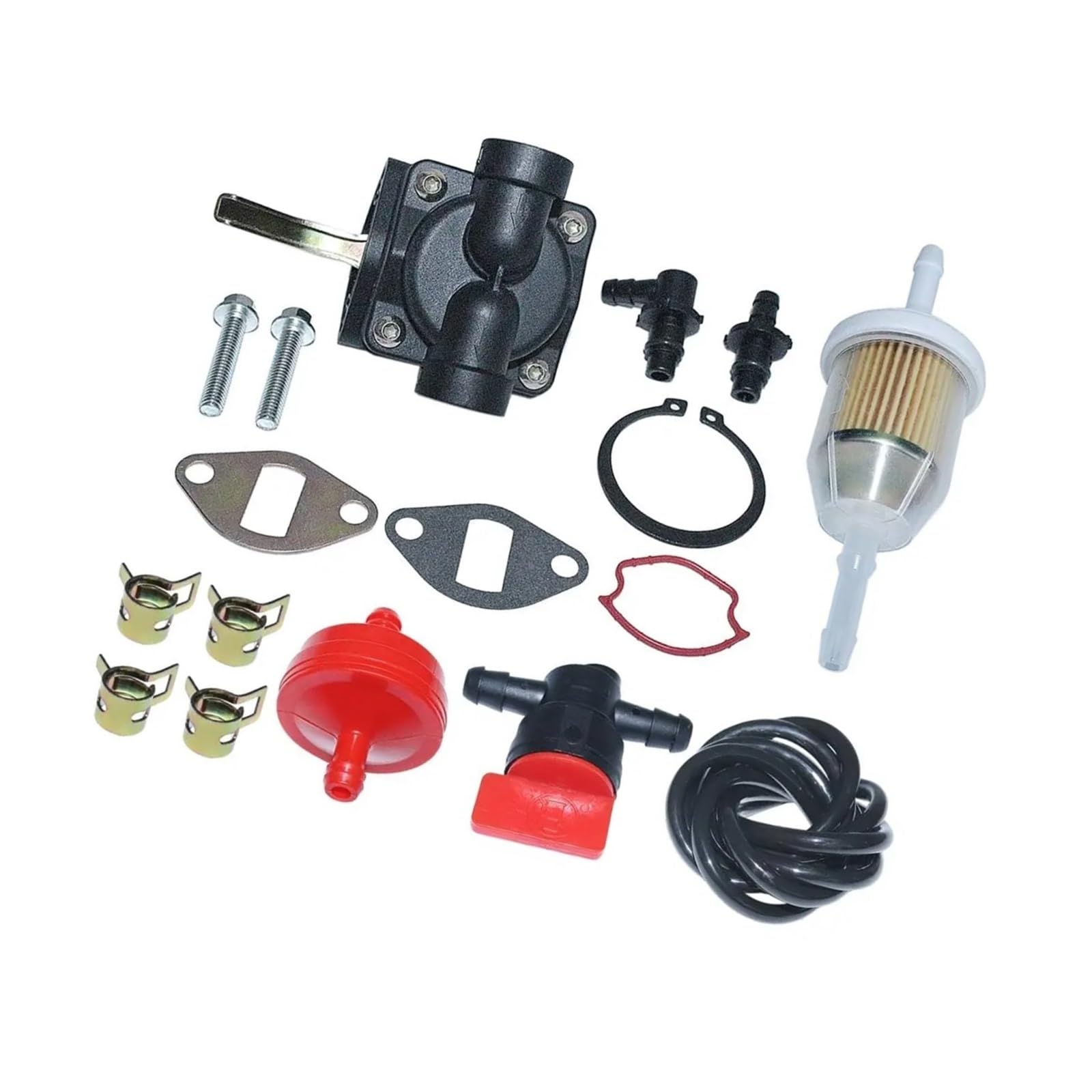 Kit de serrage de ligne de filtre à carburant compatible 1255902-S 1239303 pour motoculture