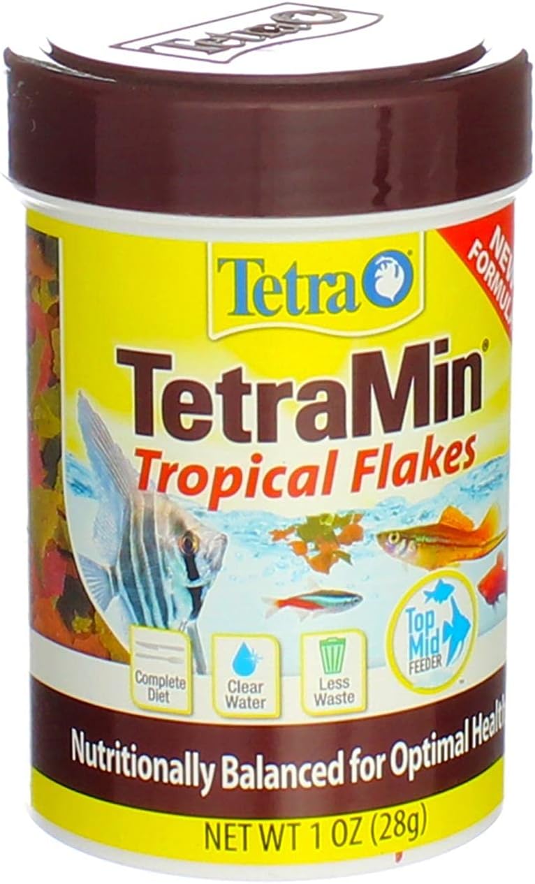 Tetra 77102 1 Oz TetraMin Tropical Flakes