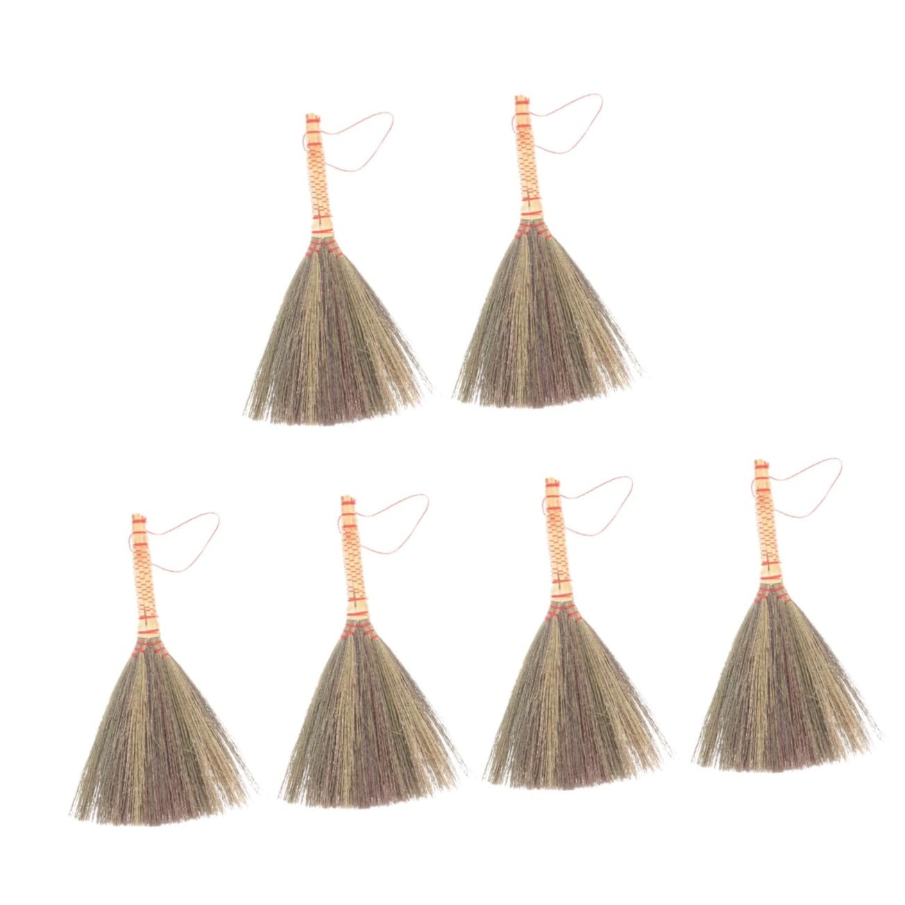 Alipis 3 Set Scopa Piccola Casa Buster Secchio Spazzatrice Lavapavimenti Portatile Pennellessa Celulare Office Piccola Scopa Fatta A Mano Prodotti per La Pulizia di Sorgo 2 Pezzi * 3