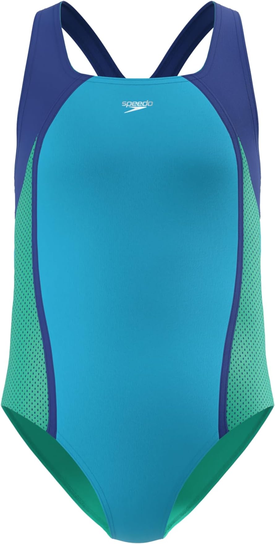 Girl's Swimsuit One Piece Closed Racerback