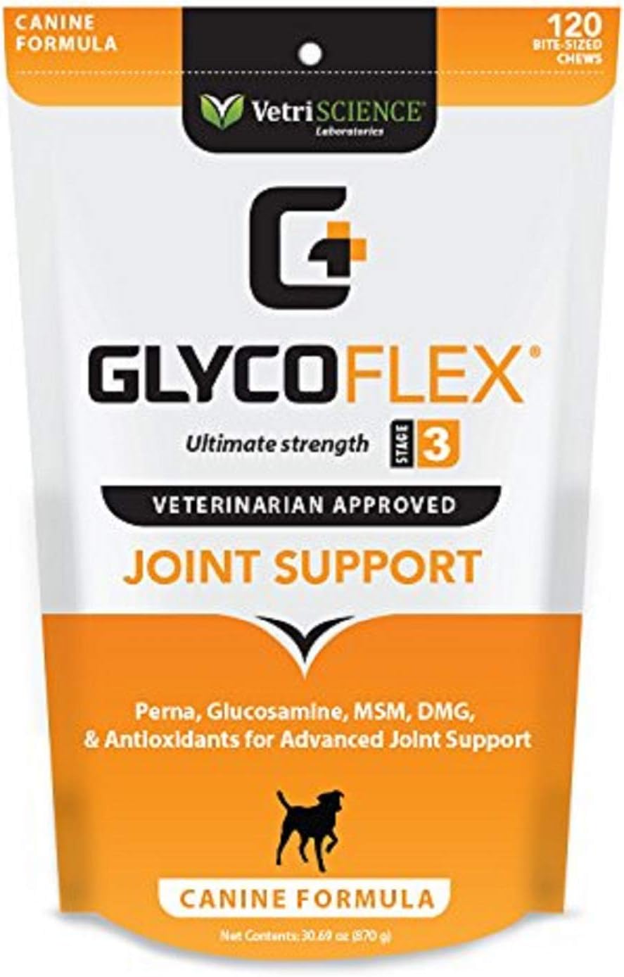 Vetri-Science Laboratories Glyco-Flex Iii Bite-Sized Chews - 120 Count