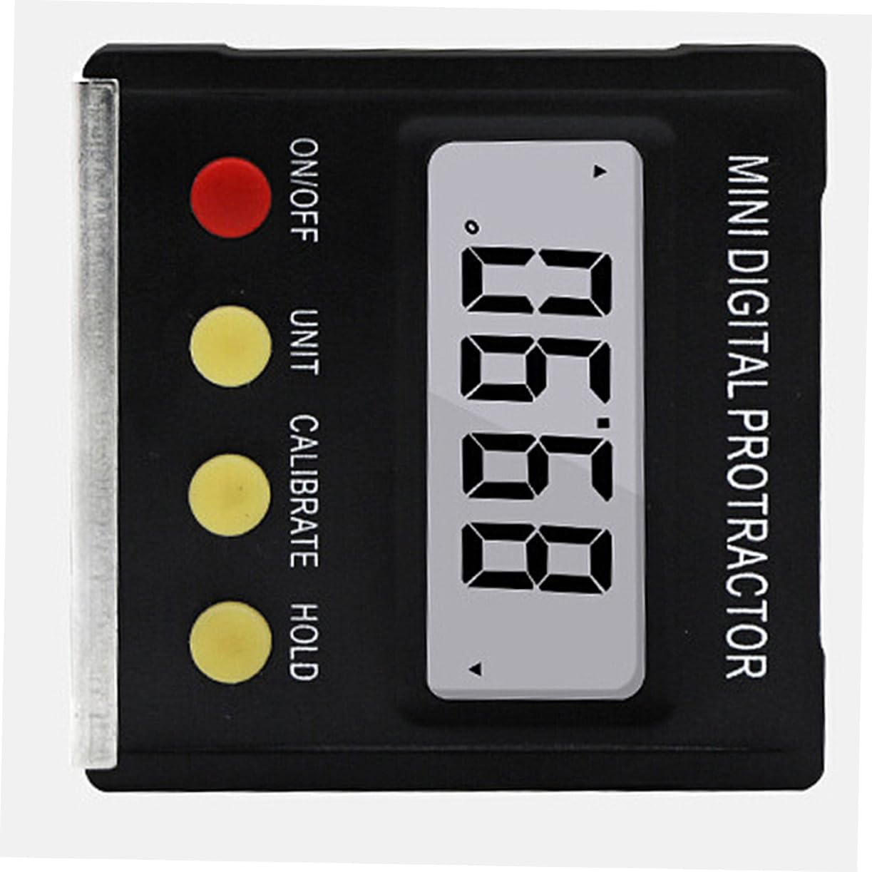 Mipcase 2pcs Digital Angle Inclinometer Electronic Display Tilt Angle Gauge for Construction Engineering Surveying