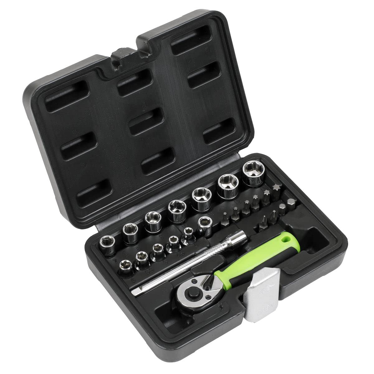 Sealey Siegen Socket Set 1/4""Sq Drive 25pc