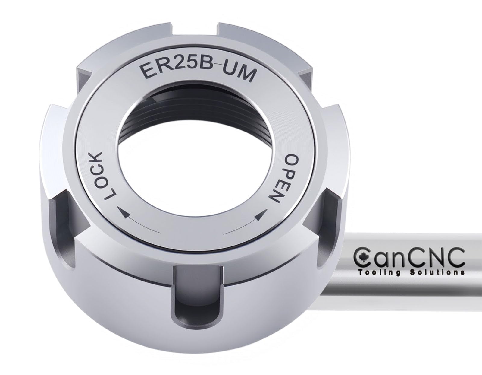 Écrou ER25B-UM résoud vibration mandrin pince fendue 18000 tr/min