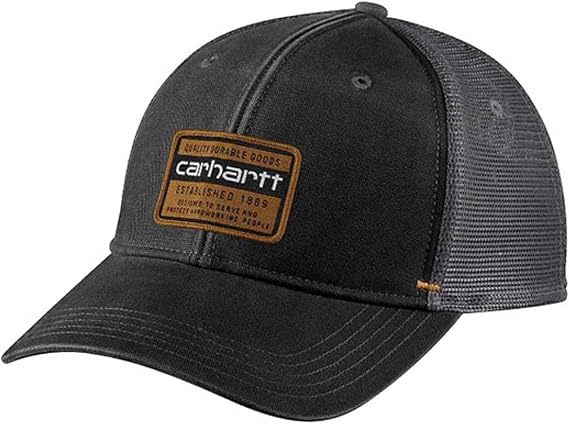 Canvas Mesh Back Quality Graphic Cap 