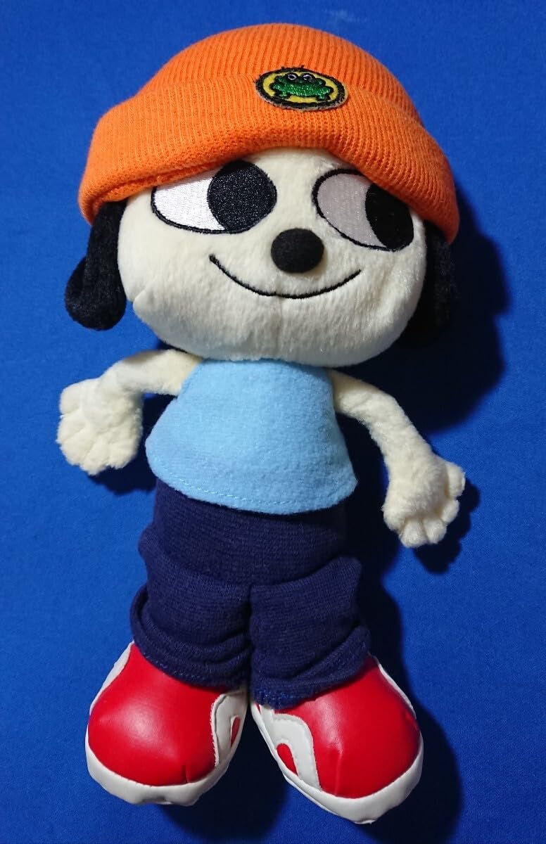 パラッパラッパー スーパージャンボぬいぐるみ 貯金箱 2001年製 タグ付き パラッパラッパー スーパージャンボぬいぐるみ 貯金箱 2001年製
