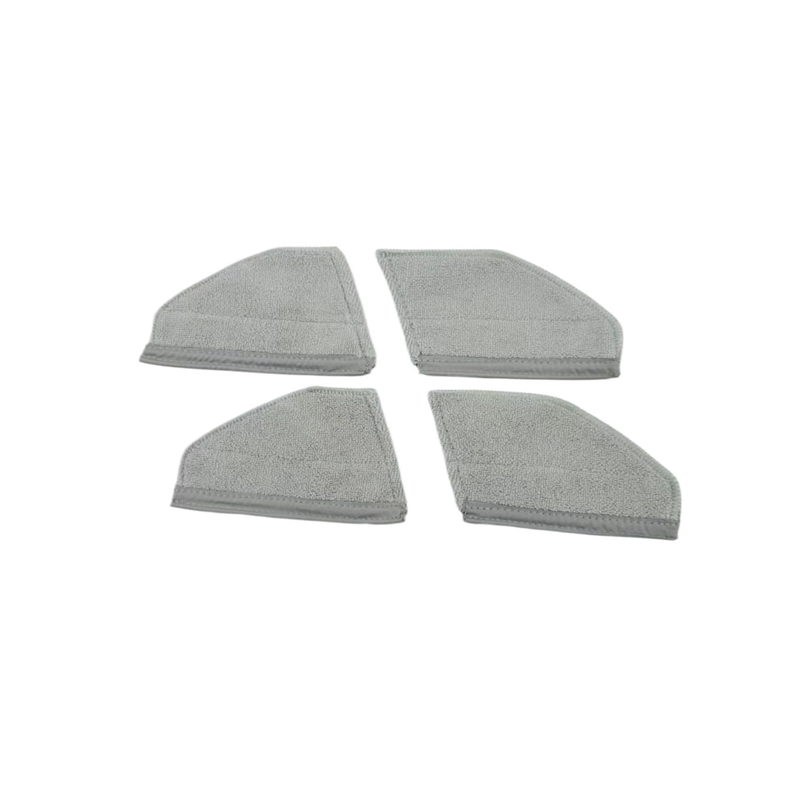 Mopa De Paño De Limpieza,Compatible Con Roidmi,Compatible Con EVE,Repuestos De Aspiradora Robot Max Accesorios(4pcs)