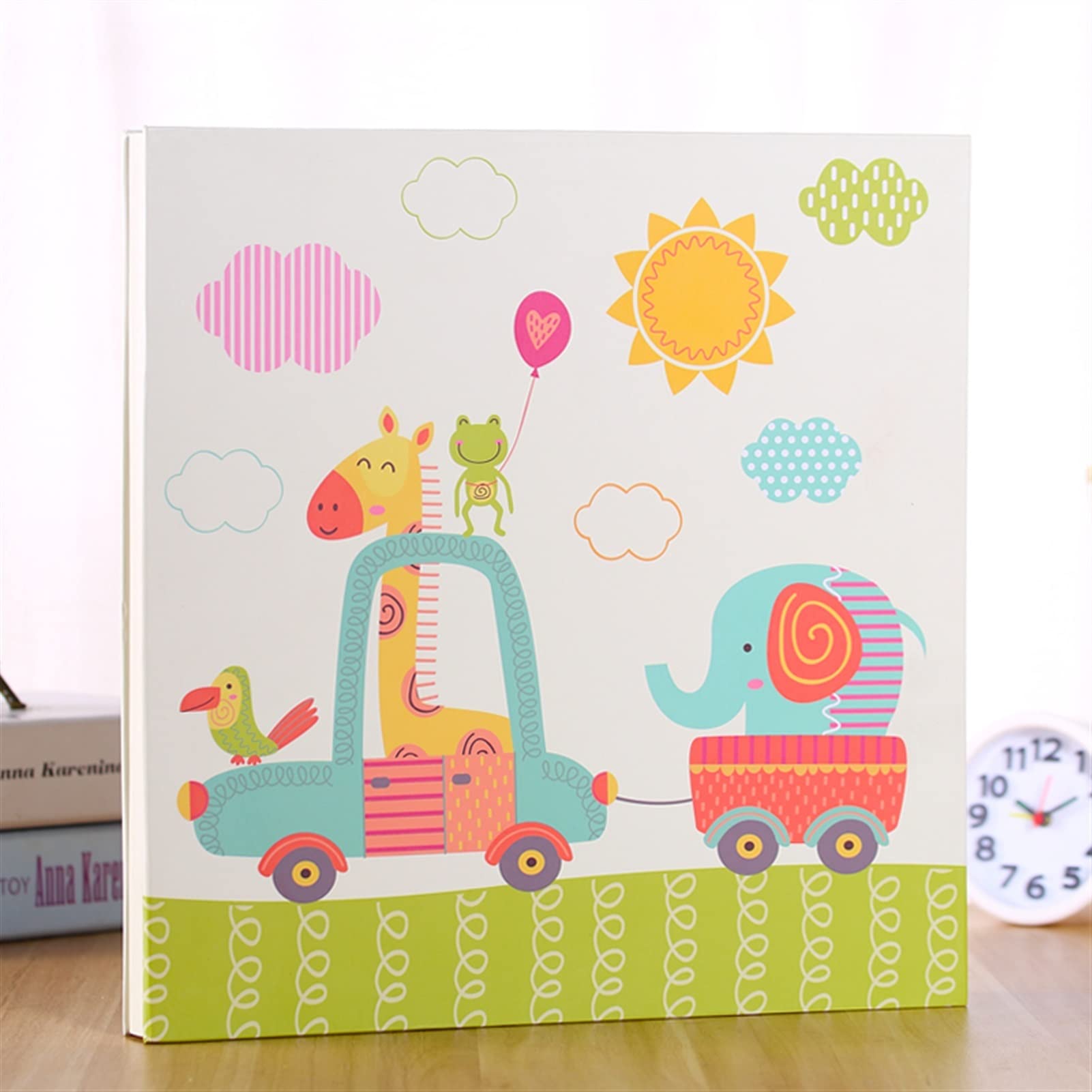 GLigeT Fotoalbum DIY. Erstellen Sammlung Albumalbum Self-Adhesival Album Große Kapazität Scrapbook Baby Album Familie Album Paar Album Home Decoration Fotobuch (Color : 03)
