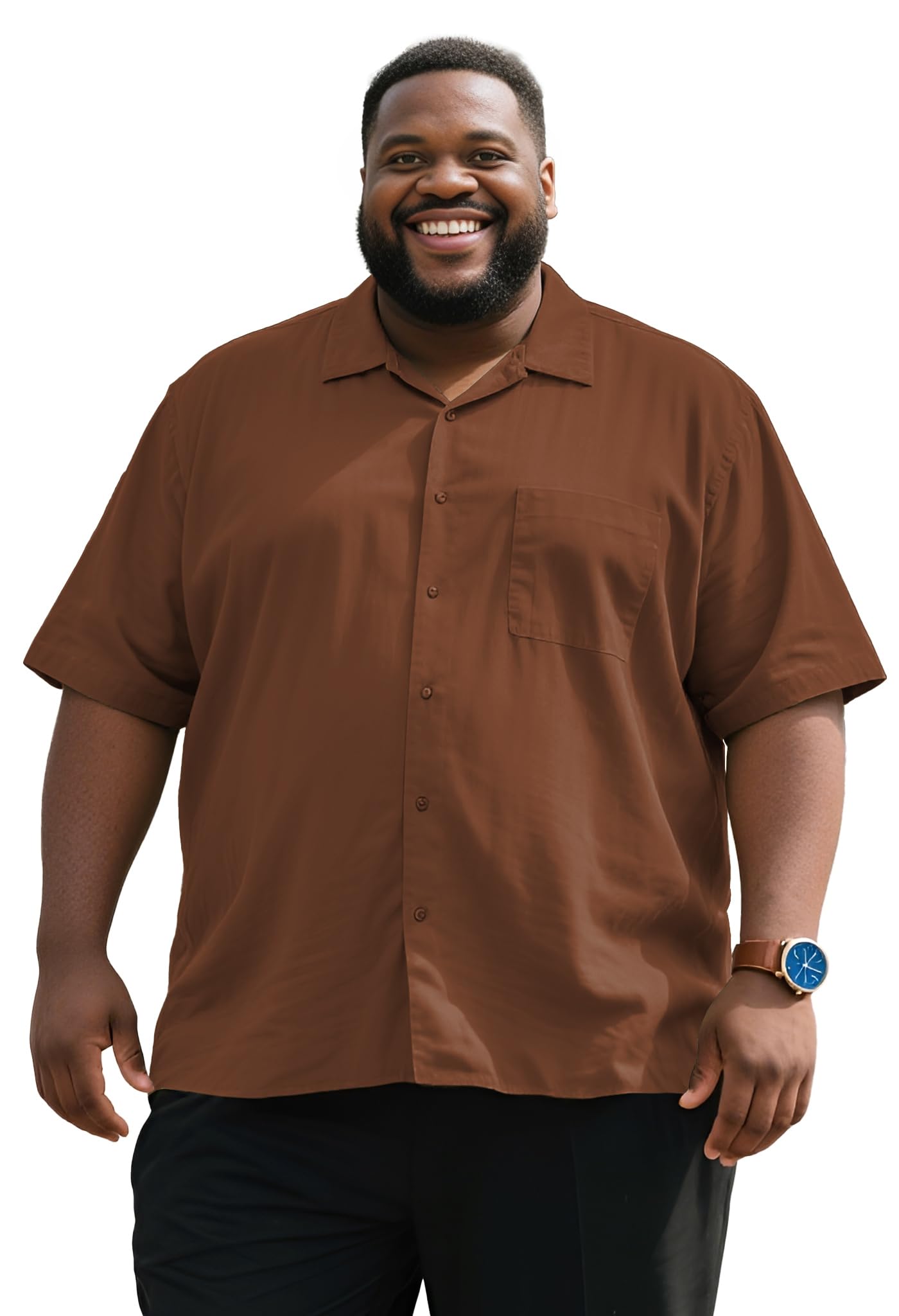 Yuyapu Button Down Short Sleeve Shirt