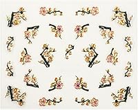 Vista 5 de Calcomanías autoadhesivas de arte de uñas inspiradas en Asia, juego de 6