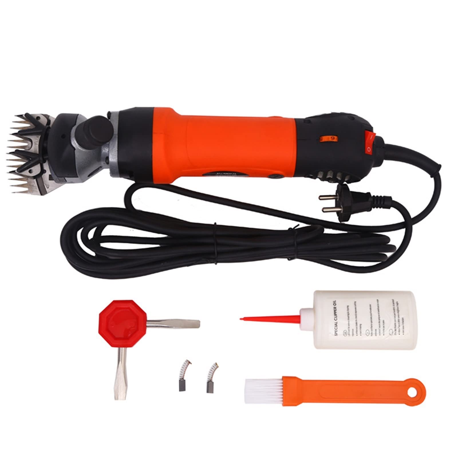 Esquiladoras para ovejas, 690W 6 marchas velocidad eléctrica ovejas cabras máquina de corte Clipper granja tijeras cortador de lana Para caballos, ovejas, alpacas y cabras con pelaje