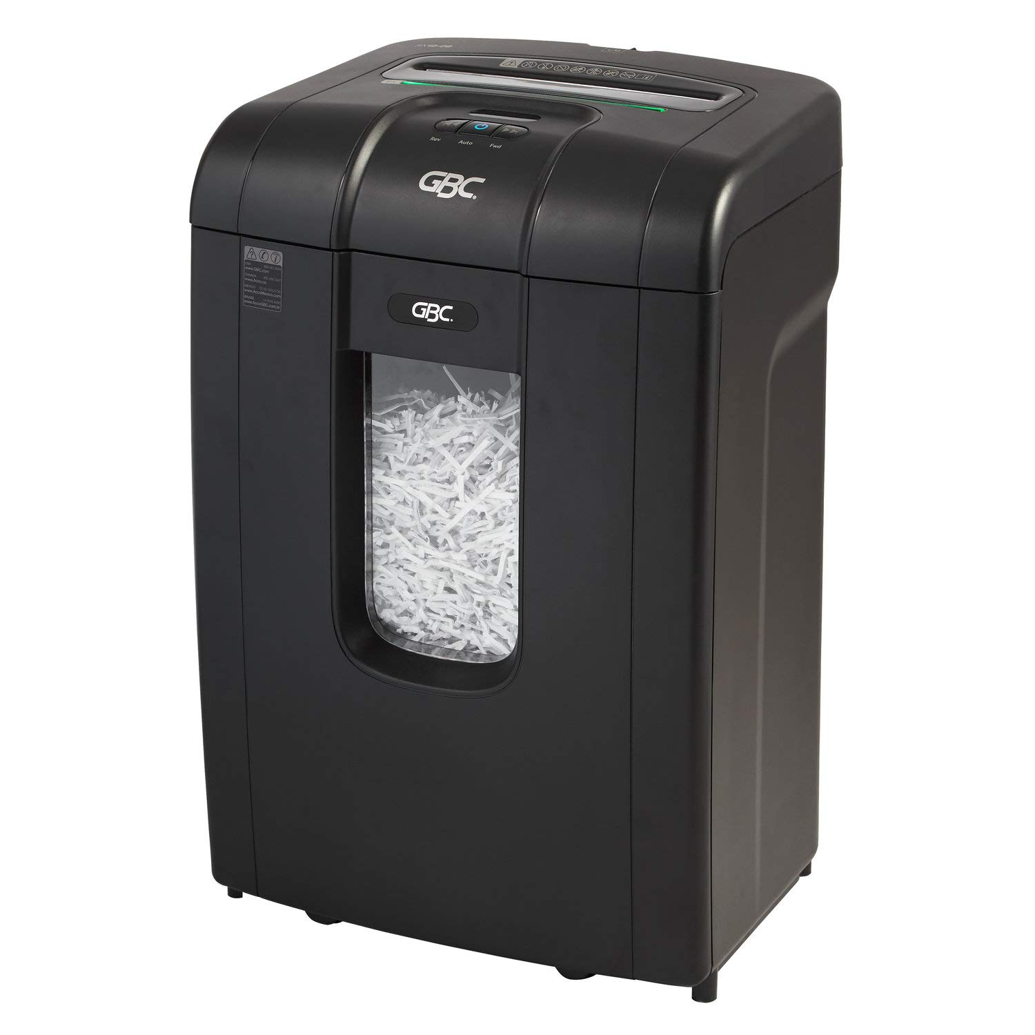 GBC Heavy Duty Home Shredder, SX19-09, Super Cross-Cut, 19 Sheets (1758493) , Black