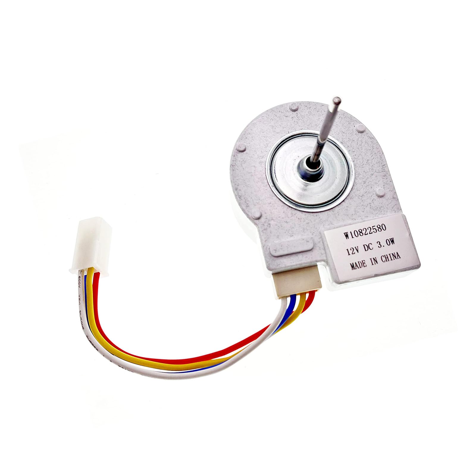 Buxuaaaa Duty 12V Evaporator Fan Motor W10822580 Replacement Part for W10255195 2259385 UDQT22WP1 8201589 W11671461 Refrigerator Evaporator Fan Motor