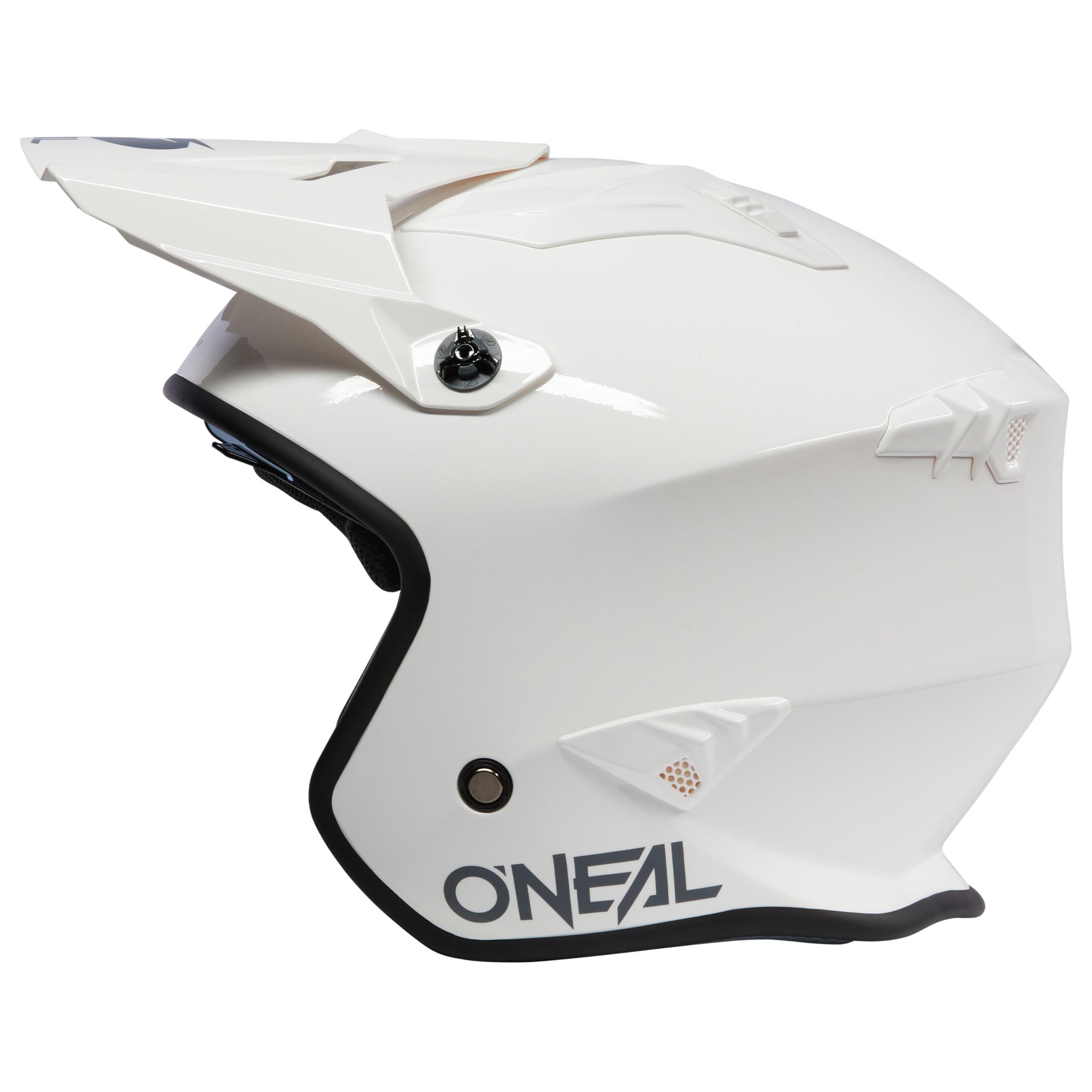 O'NEAL | Casco moto Enduro Adventure Street | norme di sicurezza ECE 22.05, calotta in ABS, visiera parasole integrata | Volt Helmet SOLID V.24 | adulto