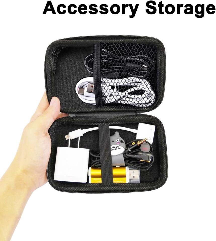 Carrying Case Compatible with FANVACE MP3 Player Case Shockproof Lightweight Durable EVA Hard Shell Protective Cover Compatible with FANVACE M32 M31 4” MP4 Music Player
