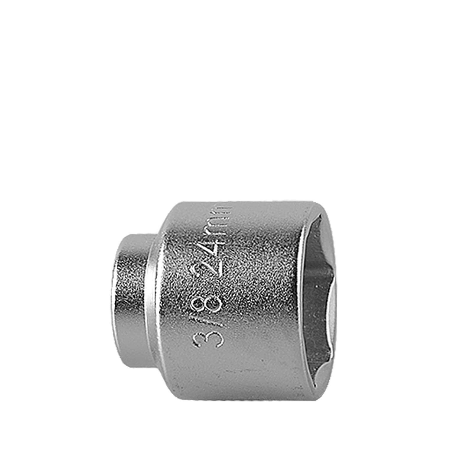 DAYUAN Lot de 5 douilles clés de démontage pour filtre à huile carré 3/8" Cr-V 24,27,32,36,38 mm 6 points