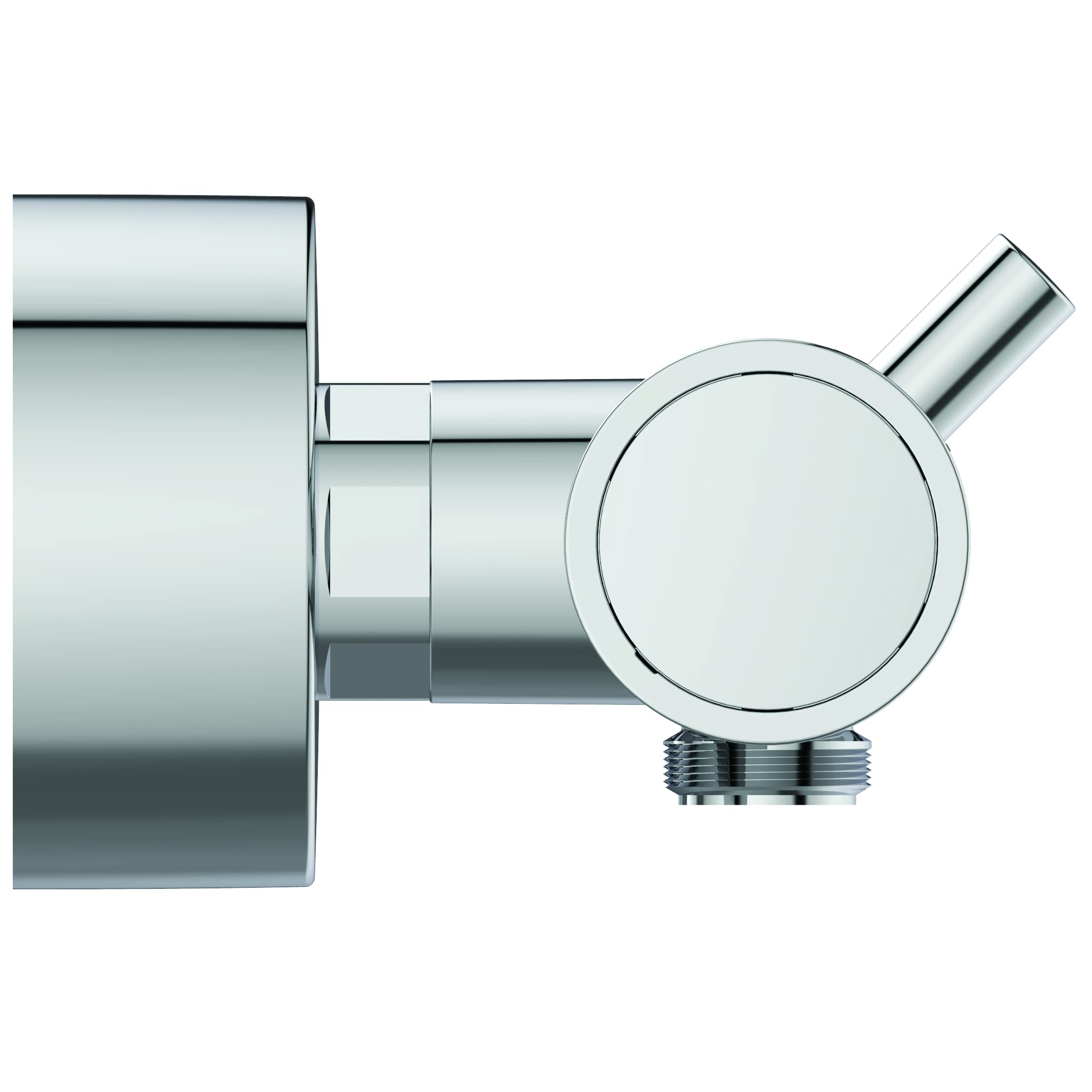 Ideal Standard A7587AA Ceratherm T125 Brausethermostat Aufputz, Dusche Duscharmatur Duschthermostat, Chrom
