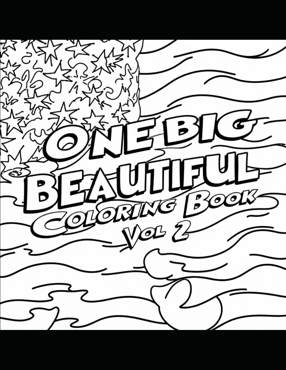 One Big Beautiful Coloring Book vol 2