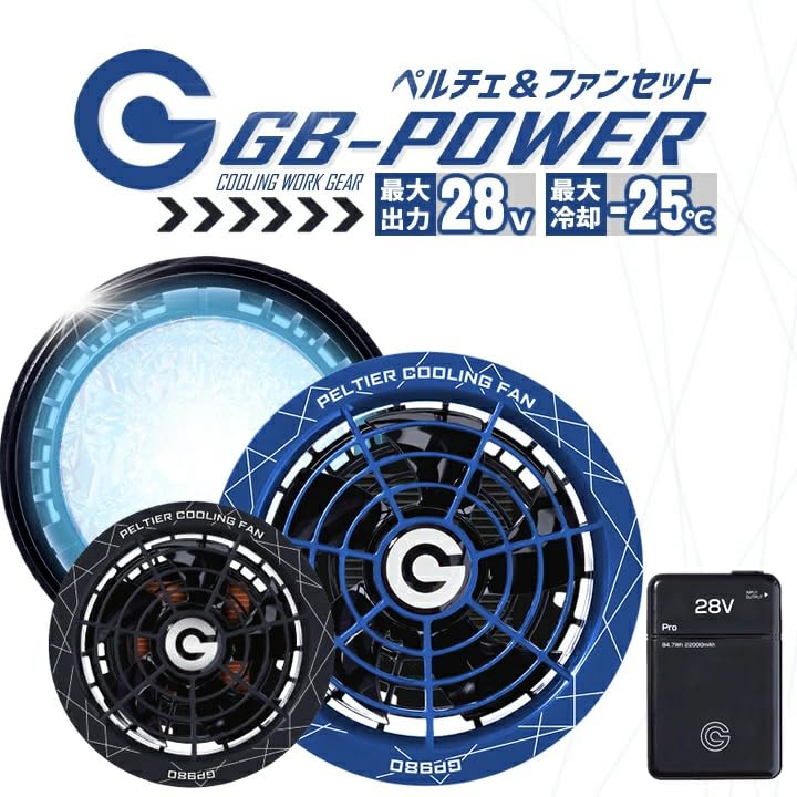 Amazon | 長信ジャパン 空調服用 ペルチェ ファン 一体型（28V