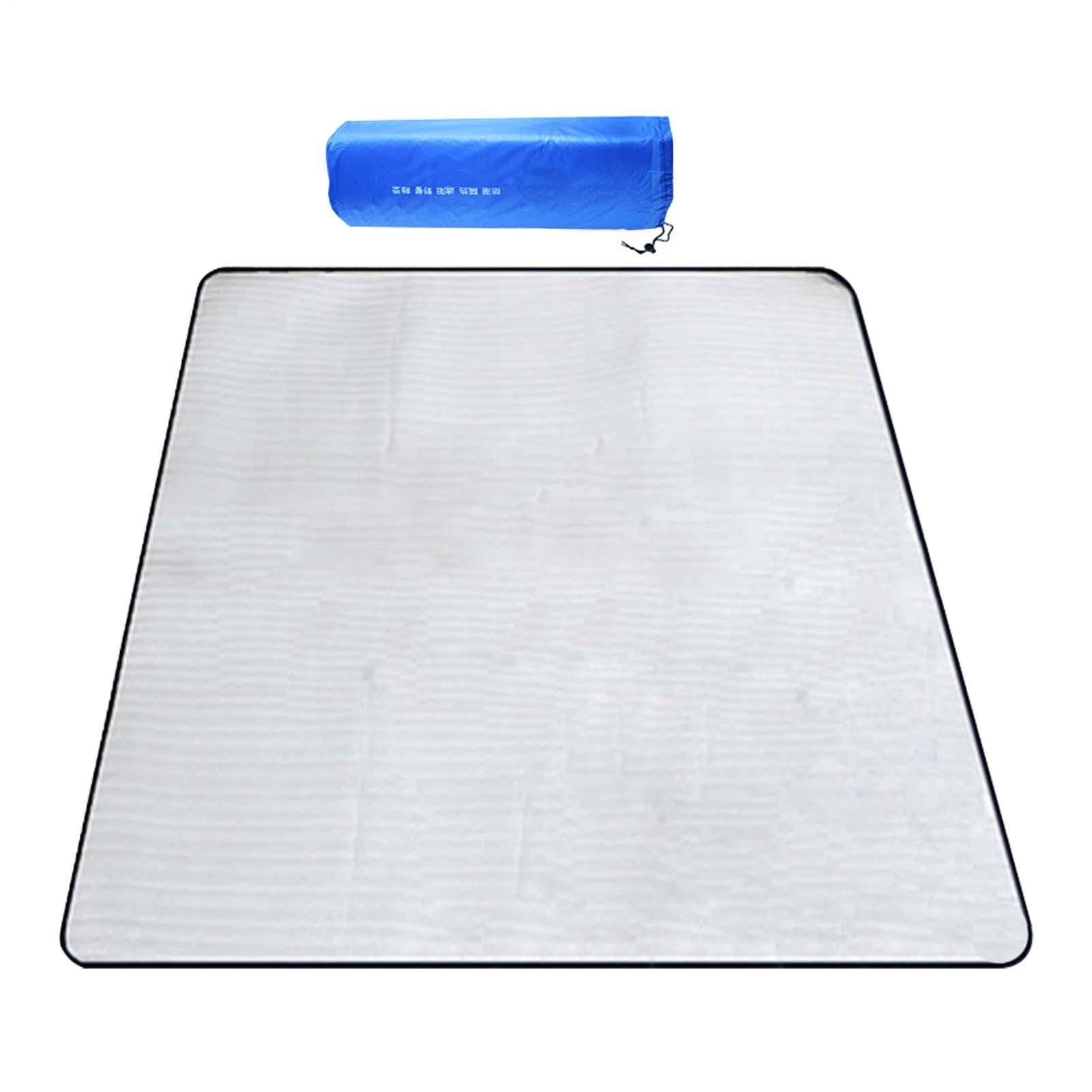 Esterilla para acampar aislada contra el suelo húmedo y alfombra impermeable de 80x55"