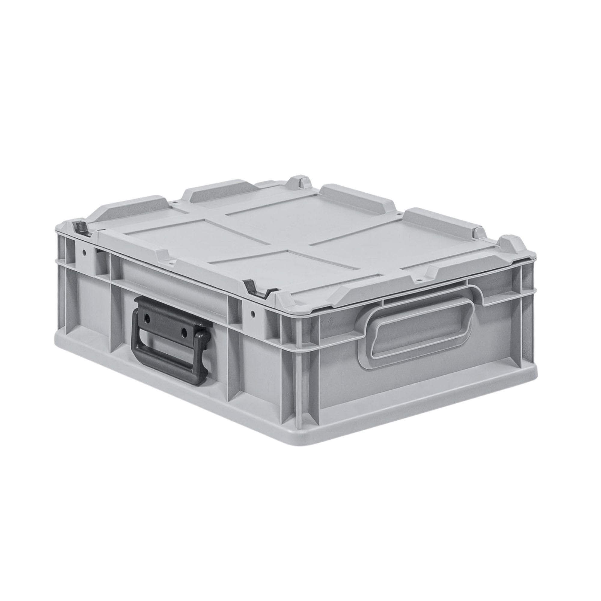 PROREGAL Eurobox NextGen Portable mit Rasterschaumstoff & Schaumstoffeinlage | HxBxT 13,5x30x40cm | 11 Liter | Eurobehälter, Transportbox, Transportbehälter, Stapelbehälter