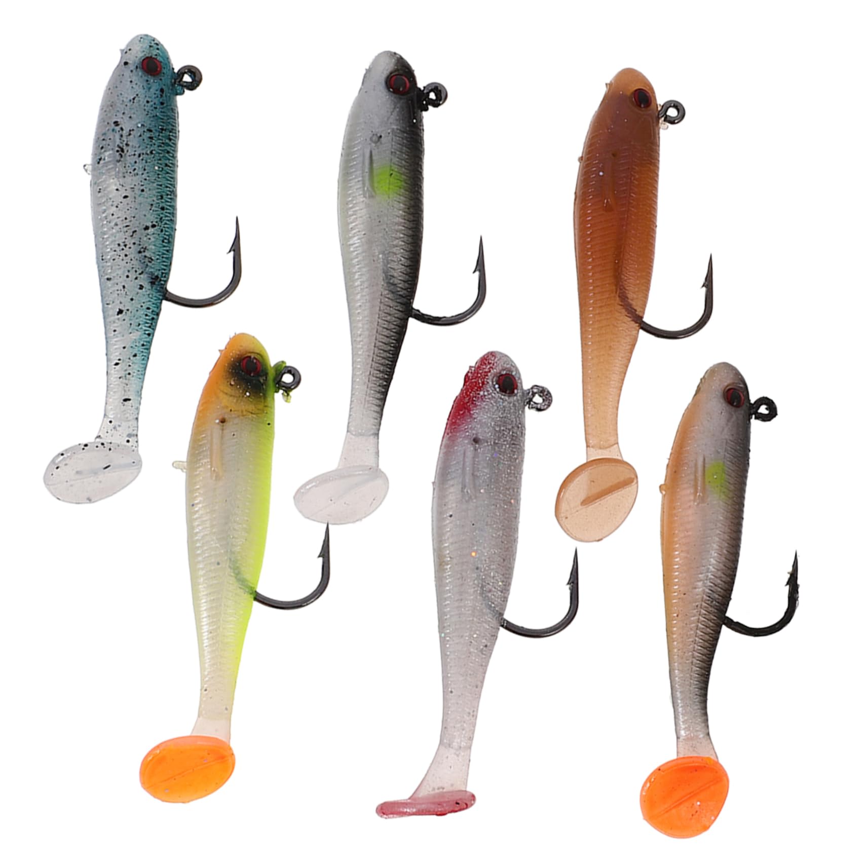 TOYANDONA Appât pour Bar Sel Chasseur Eau Salée Leurres De Basse Truite Gabarits De Pêche Leurre pour La Pêche Appâts De Pêche Appâts Professionnels Acier Inoxydable 6