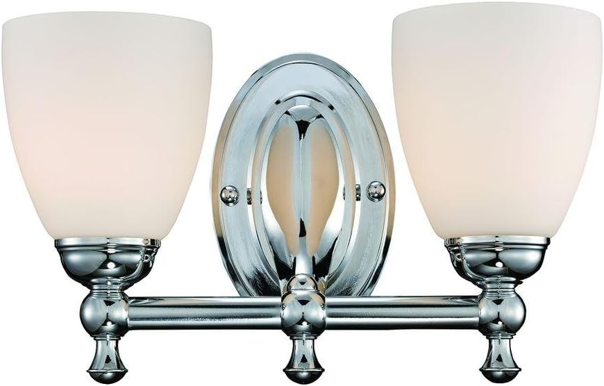 Hampton Bayhampton Bay 2-Light Polished Chrome Vanity Light">Hampton Bay 2-Light Polished Chrome Vanity Light
