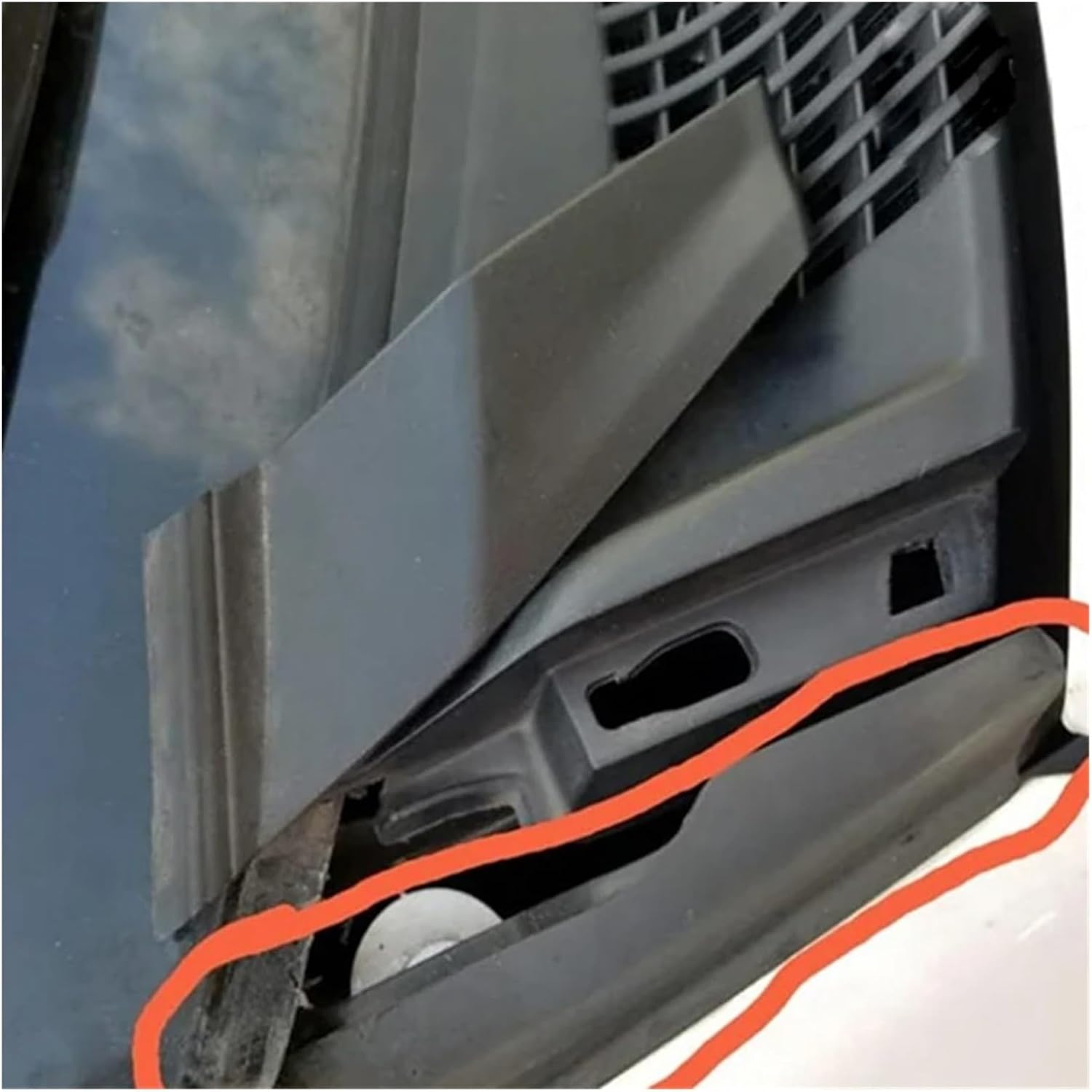 Wiper Side Cowl Cover Trim Panel for Toyota for Corolla 2014 2015 2016 2017 2018 2019 Car Front Windshield Wiper Side Cowl Cover Trim 55083-02010(1pair)