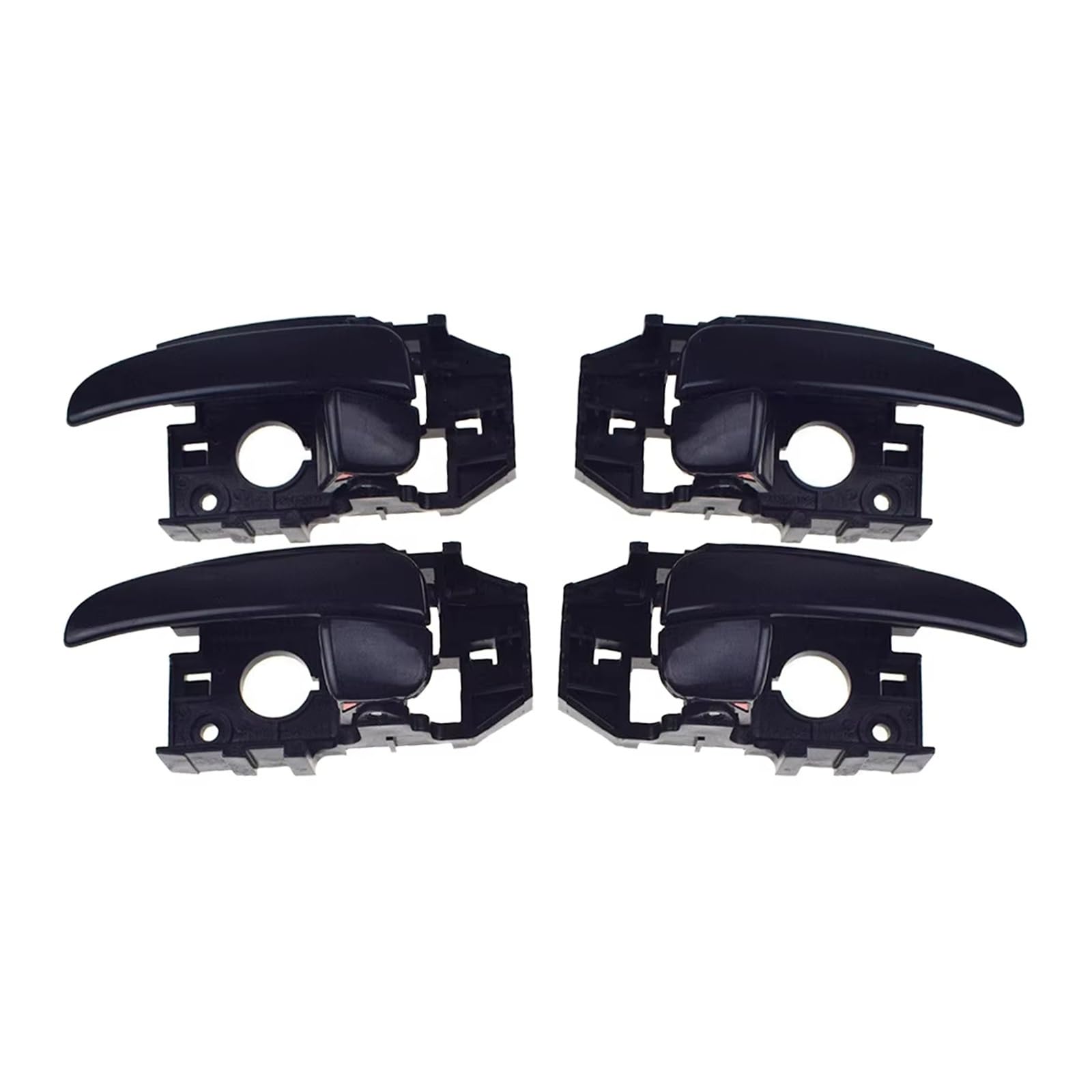 NaNMiBHd Car Inner Door Pull Handles for Hyundai for Elantra 2001 2002 2003 2004 2005 2006 4Pcs Left Right Side Interior Door Handle 826102D010 826102D000 826202D000