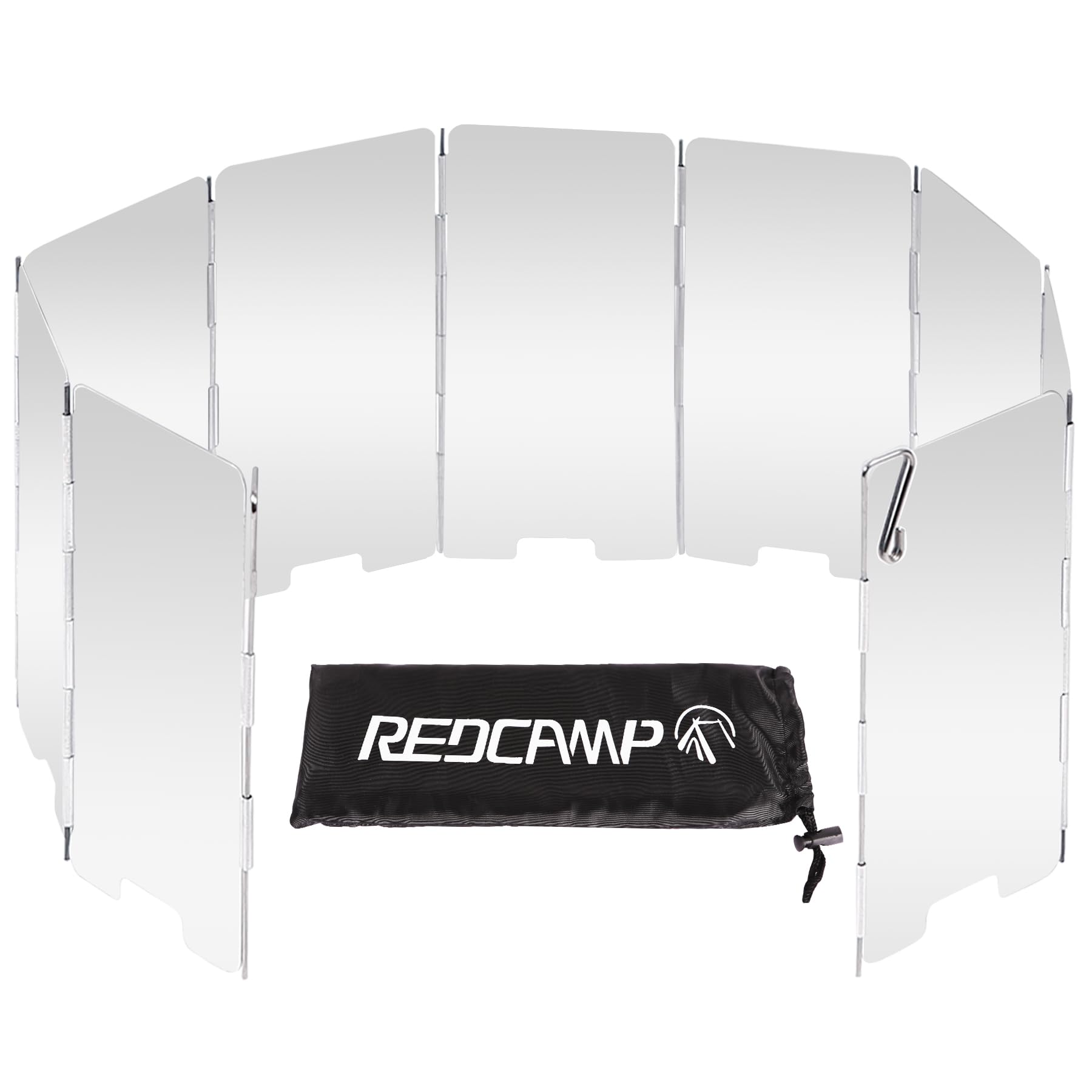 Amazon.com: REDCAMP Folding Outdoor Stove Windscreen, 9 Plates
