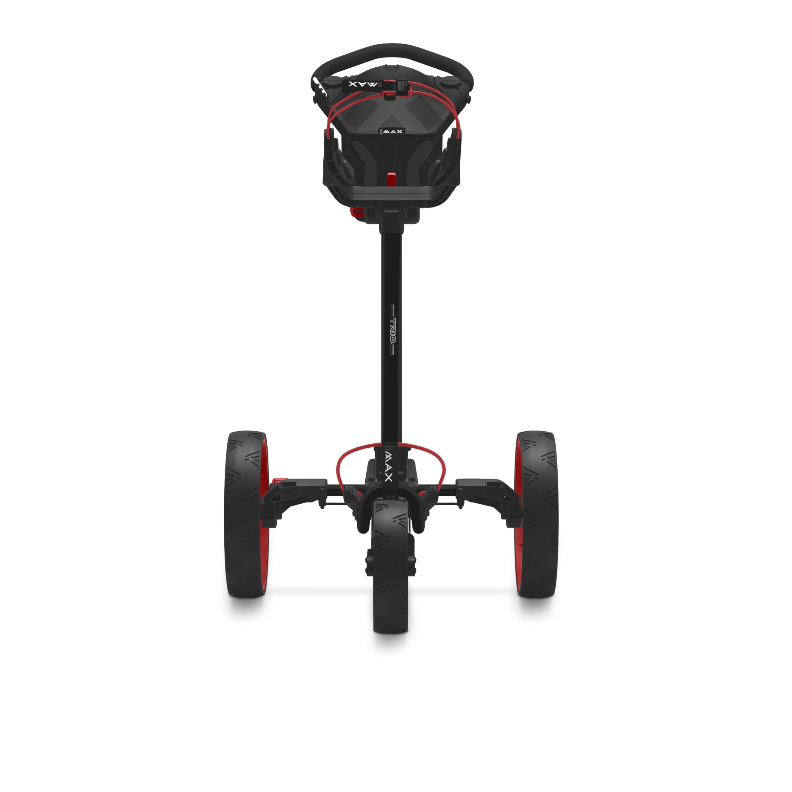 Big Max Blade Trio Golftrolley schwarz/rot