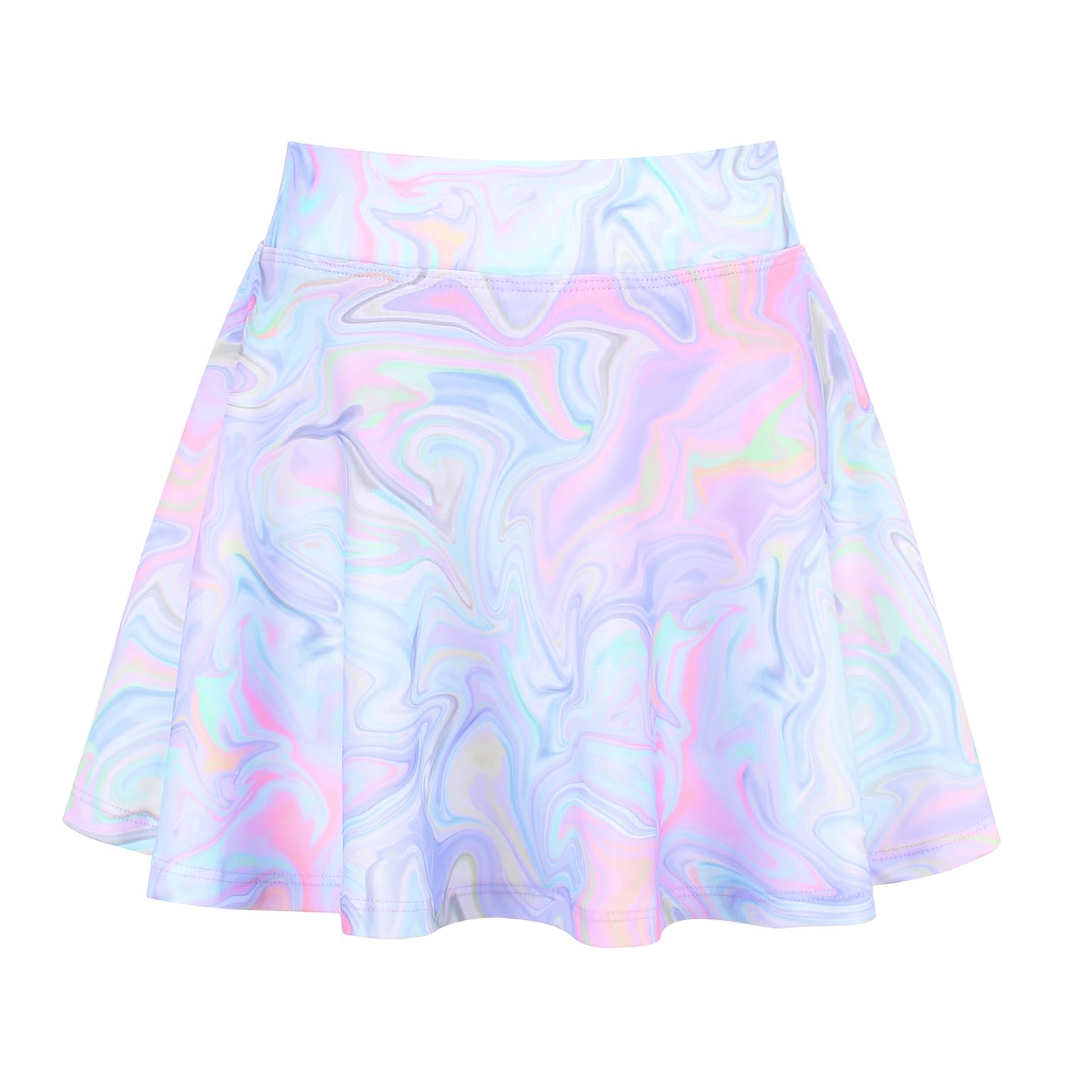 JESKIDS Pleated Skirts Girls' Tennis Skirts Golf Skort Athletic Dance Running School Sport Skirts with Shorts