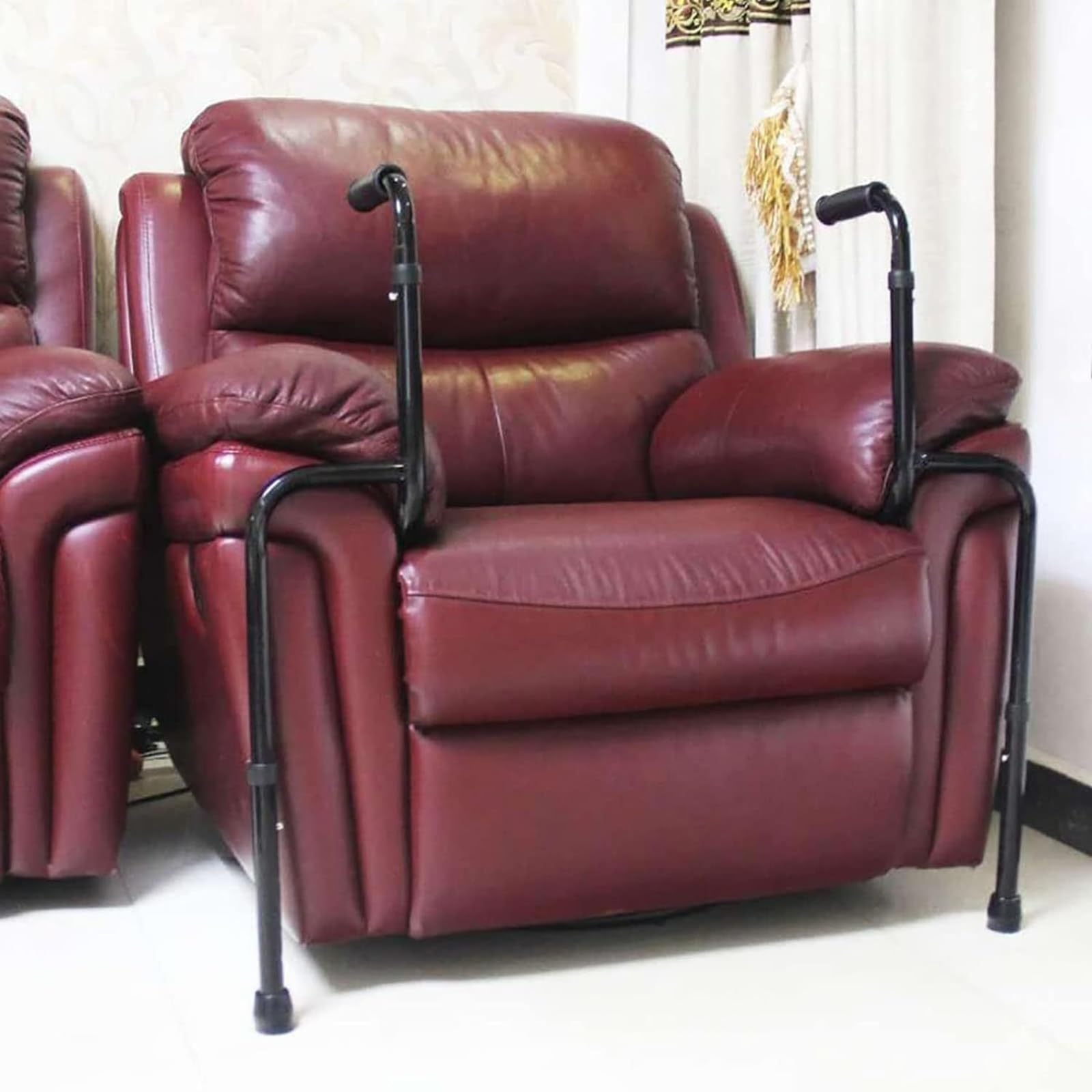 Ayudas de pie para levantarse y sentarse, barra de ayuda para la movilidad para sofá, silla - Mango de asistencia para pacientes, ancianos, personas mayores y discapacitados - Barra de apoyo de