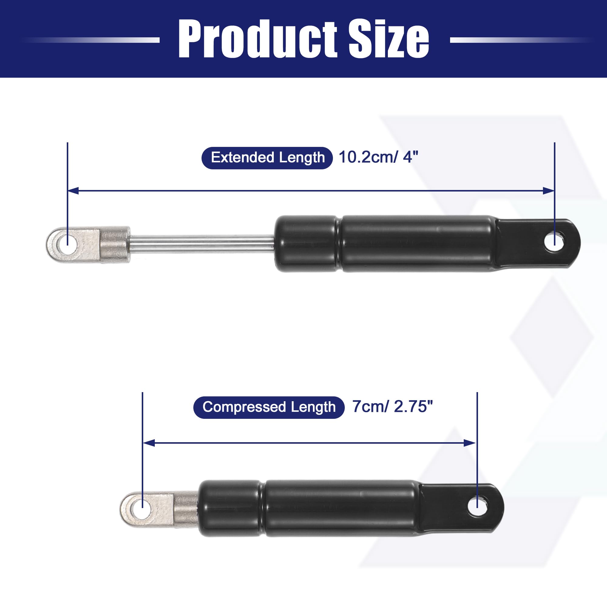 5lbs Force Gas Spring X AUTOHAUX 2PCS 4 Inch Lift Support Struts - 5lbs ...
