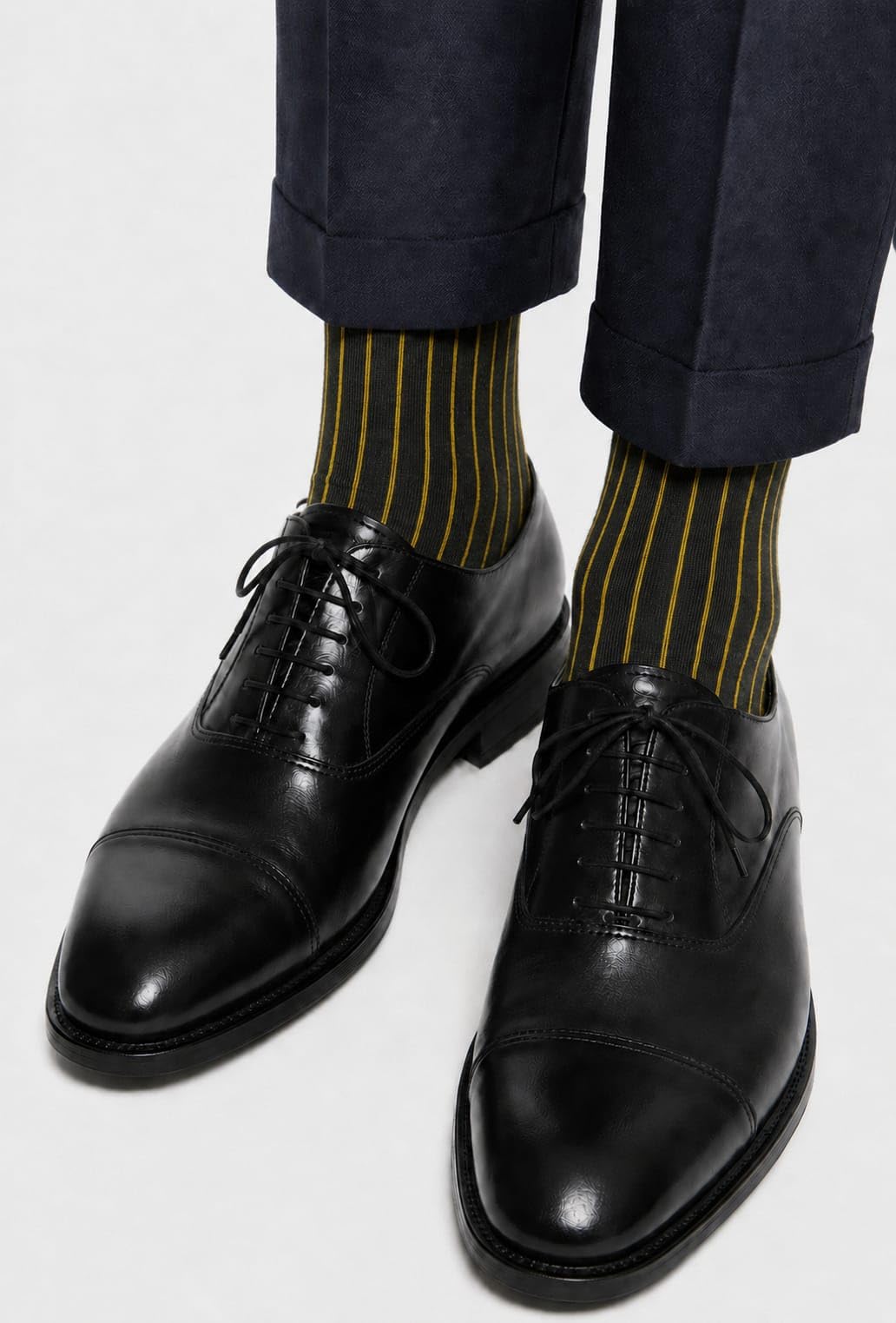 Calcetines largos hombre hilo de Escocia elegantes originales businnes unisex.
