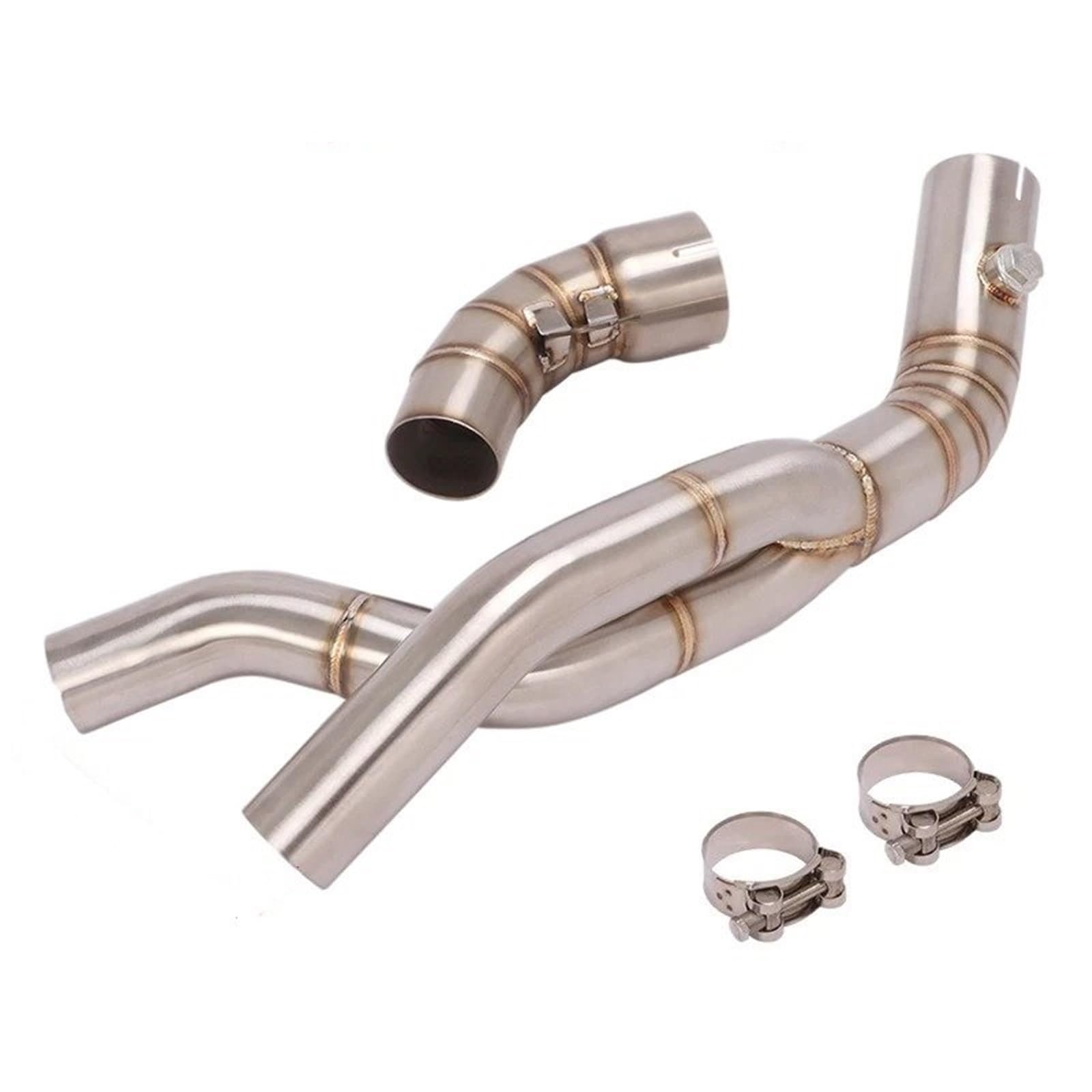 Slip Per YZF Per R1 2007 2008 Moto Di Scarico Fuga Moto Modificare Tubo Centrale Centrale di Collegamento Tubo Collegare Silenziatore Originale Tubo di scarico moto